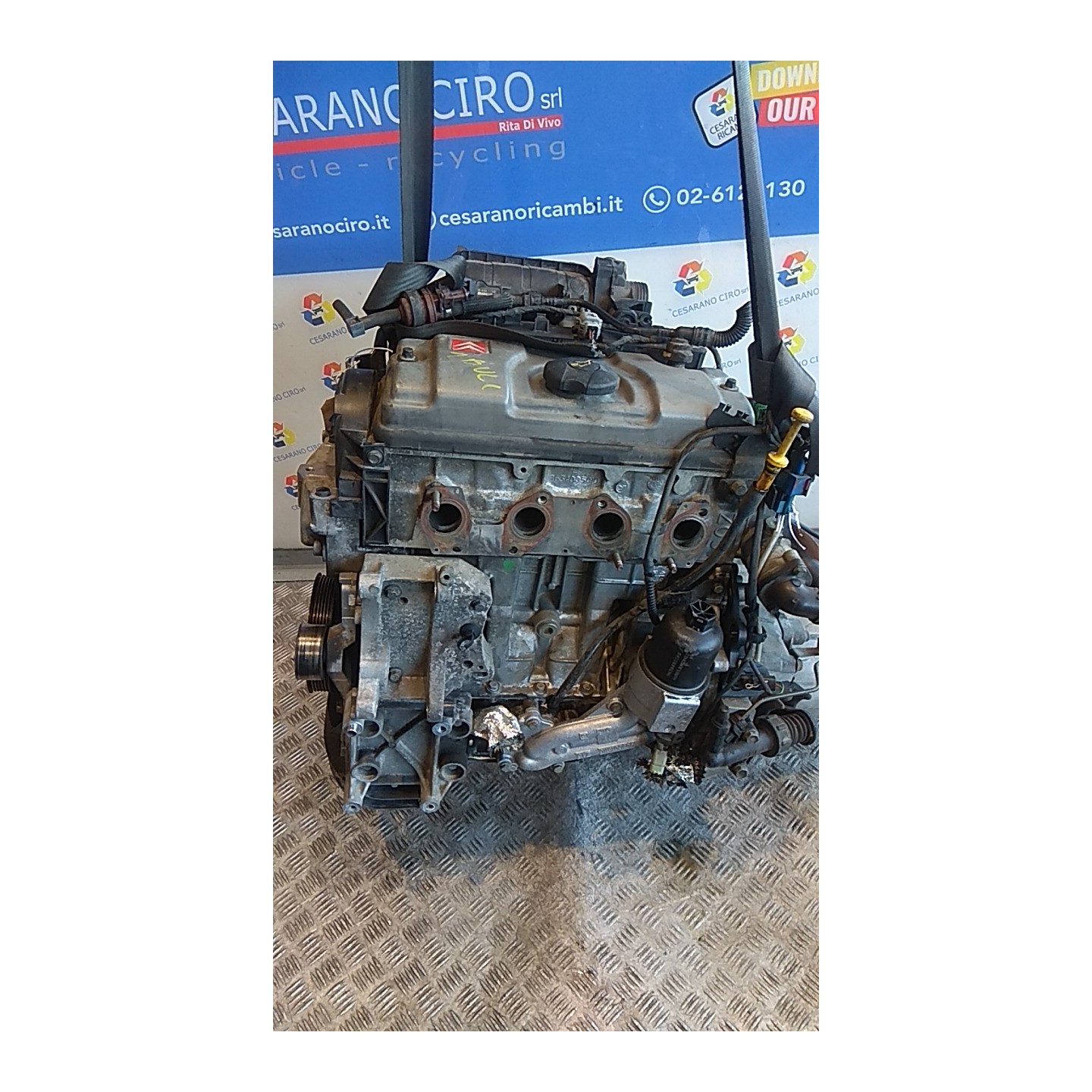MOTORE SEMICOMPL. 029 CITROEN C3 1A SERIE (02/02-12/05) HFX 135CV