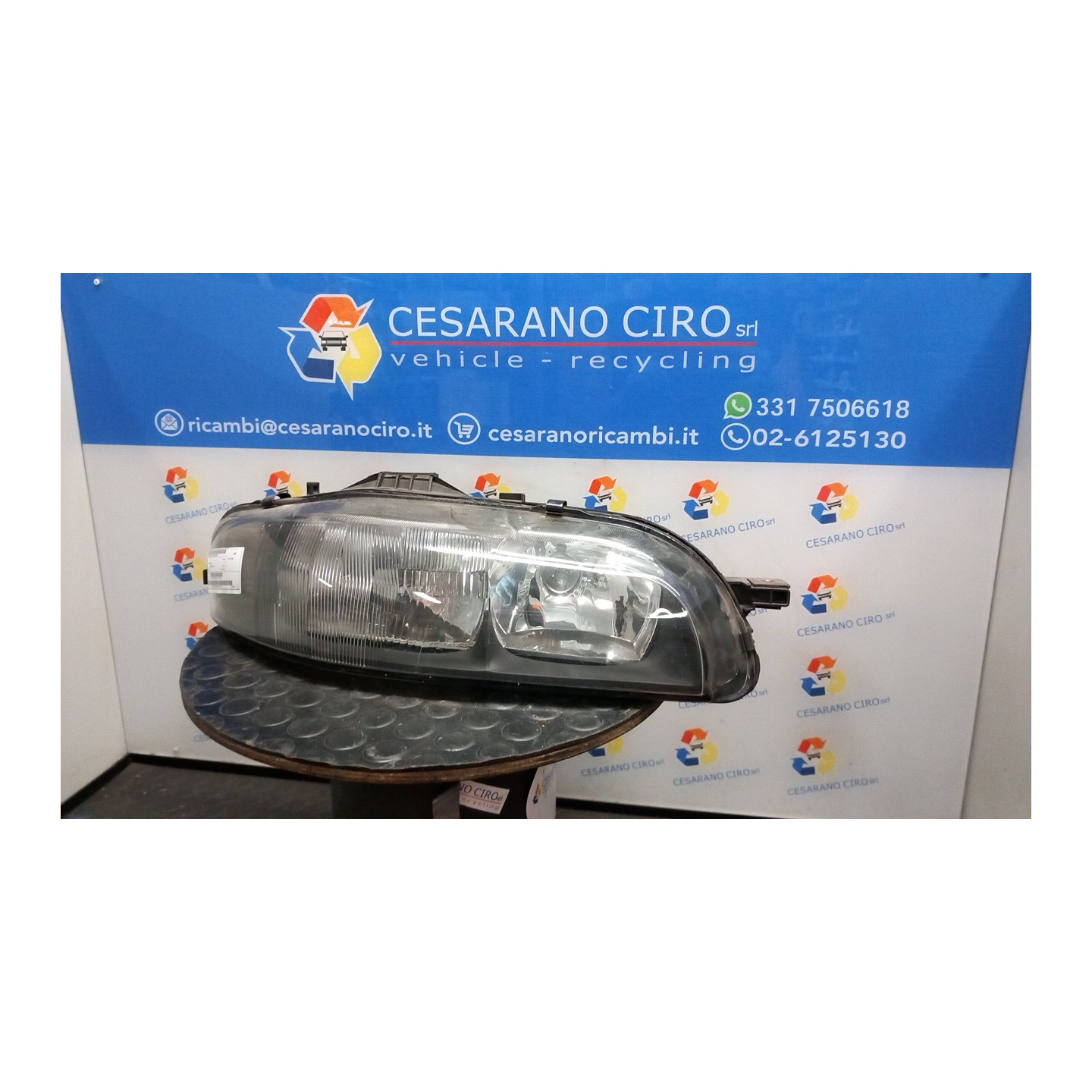 PROIETTORE DX. 007 FIAT MAREA (03/99-09/03) 182A4000 46524479