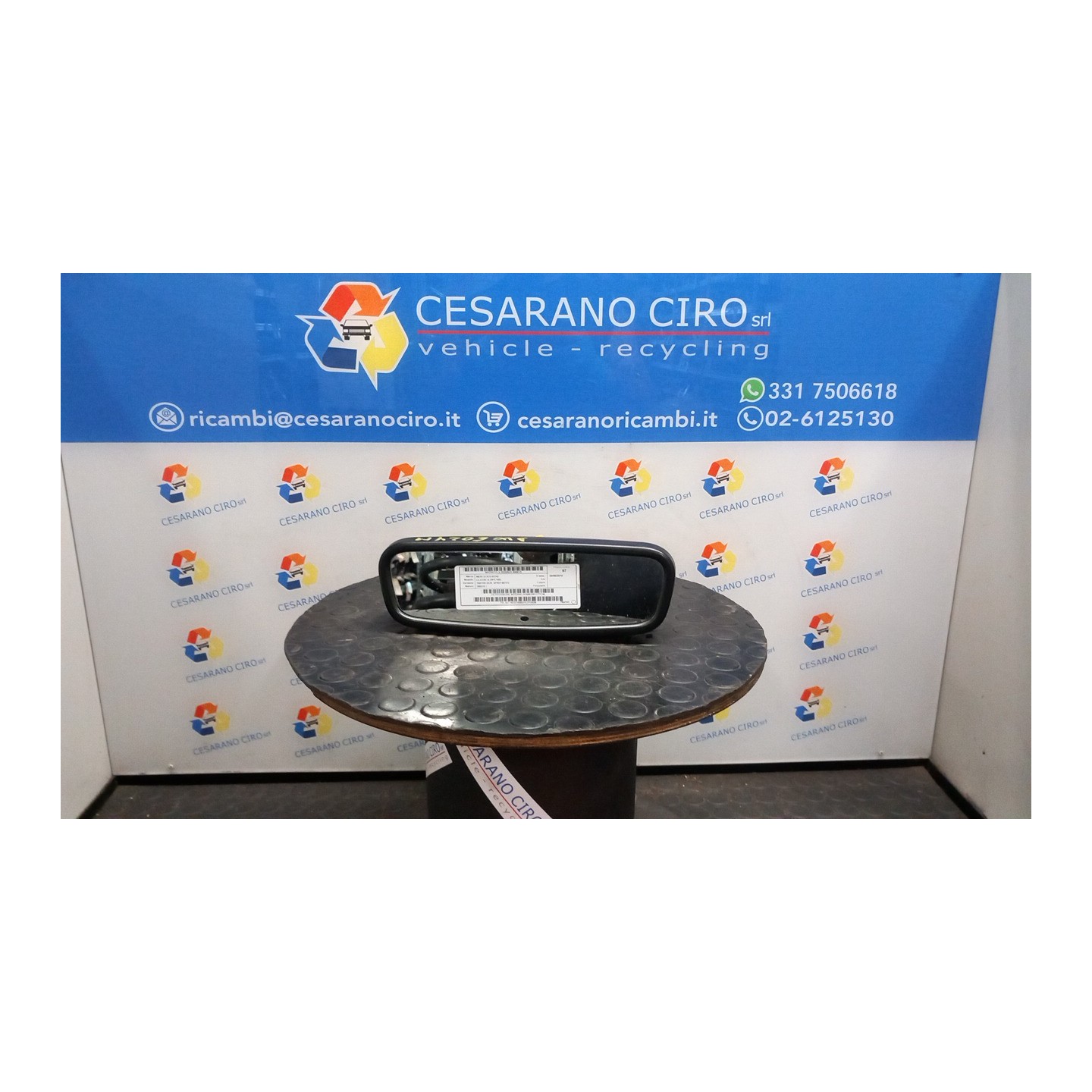 RETROVISORE INTERNO 013 MERCEDES-BENZ CLASSE A (W/C169) (07/04-04/13 266920 A16981001177C45