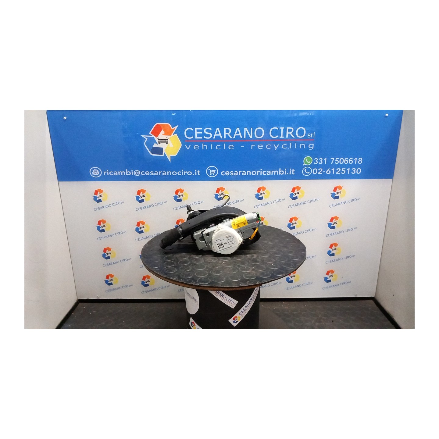 CINTURA DI SICUREZZA ANT. SX. 019 FIAT 500L (73) (07/12-06/18) 199B4000 735599701