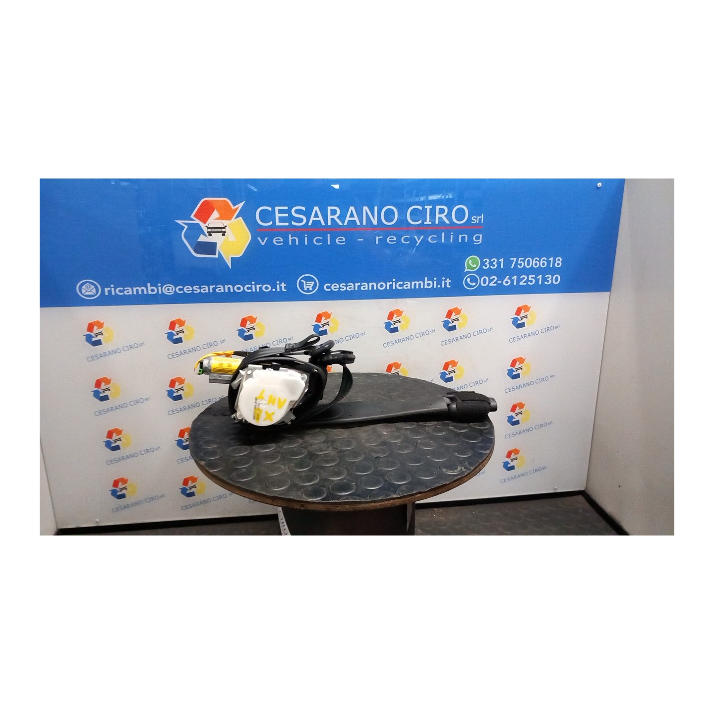 CINTURA DI SICUREZZA ANT. DX. 020 FIAT 500L (73) (07/12-06/18) 199B4000 735557298