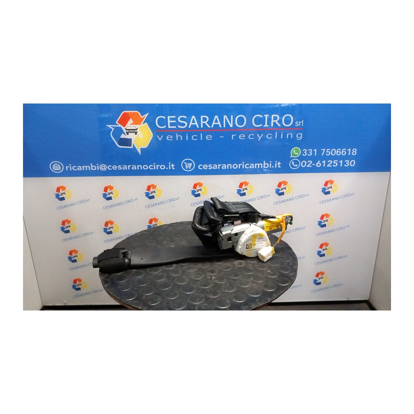 CINTURA DI SICUREZZA ANT. DX. 020 FIAT 500L (73) (07/12-06/18) 199B4000 735557298