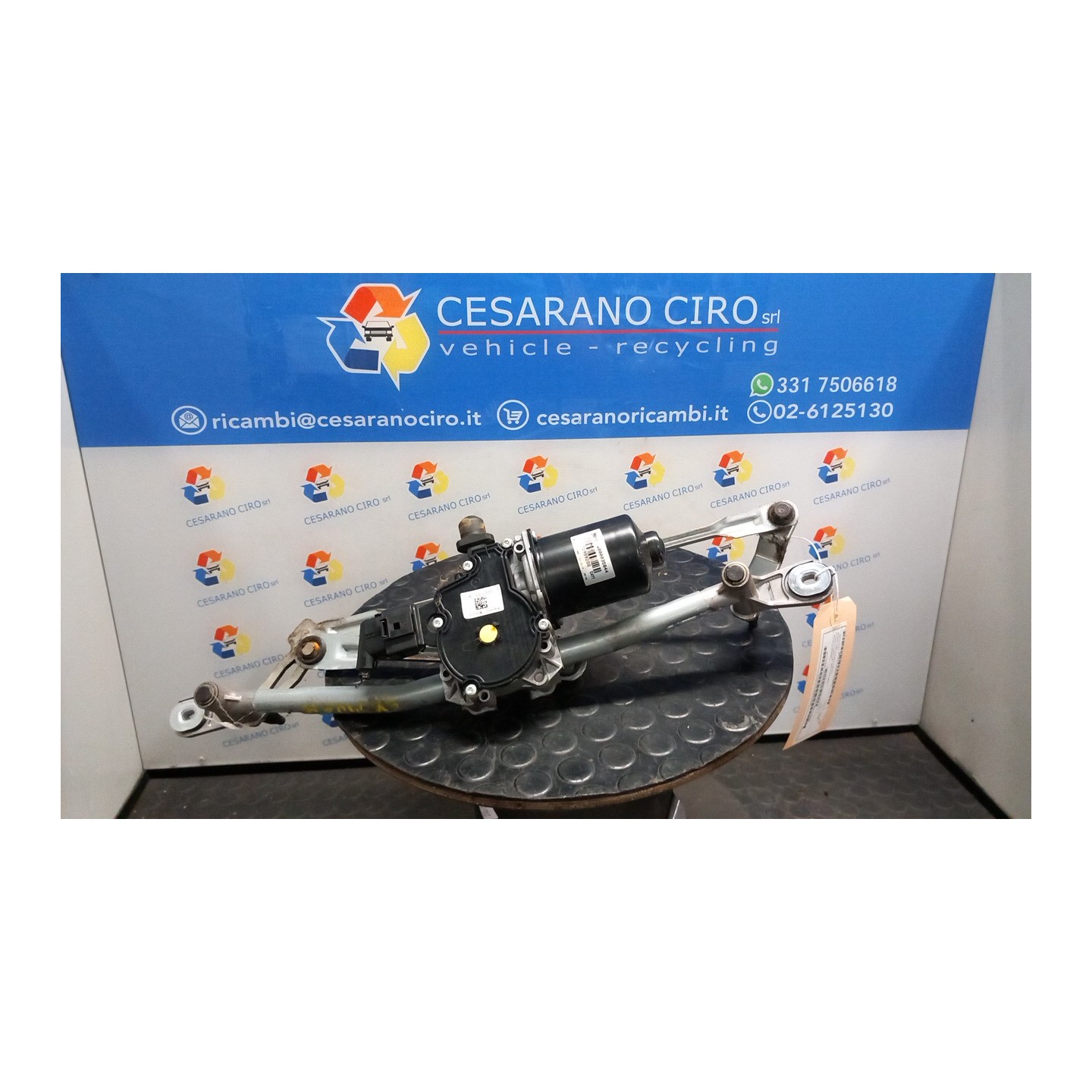 MECCANISMO TERGIPARABREZZA CON MOTORINO 021 FIAT 500L (73) (07/12-06/18) 199B4000 52064589