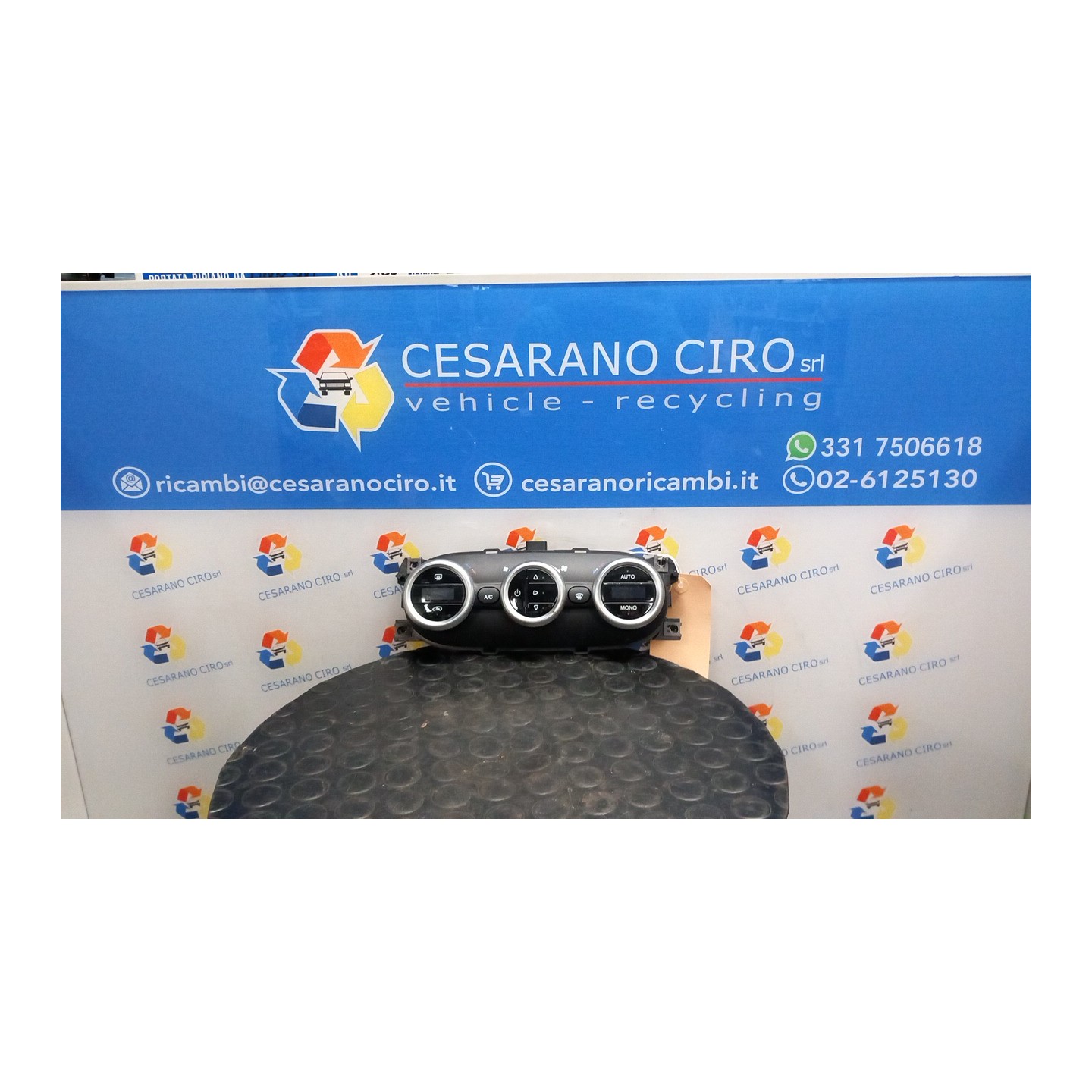 BLOCCO COMANDO CLIMATIZZAZIONE 022 FIAT 500L (73) (07/12-06/18) 199B4000 735636965