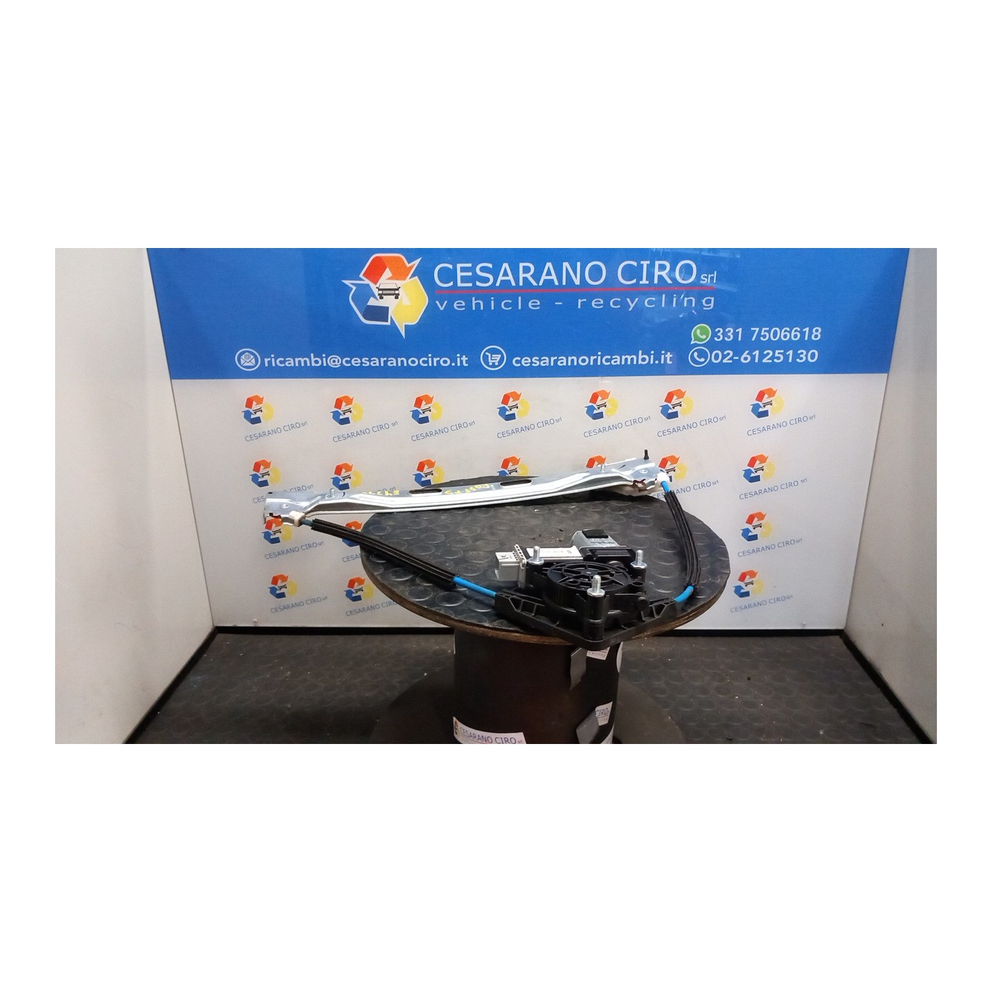 ALZACRISTALLO ELETTR. PORTA POST. C/MOTORINO SX. 027 FIAT 500L (73) (07/12-06/18) 199B4000 51884238
