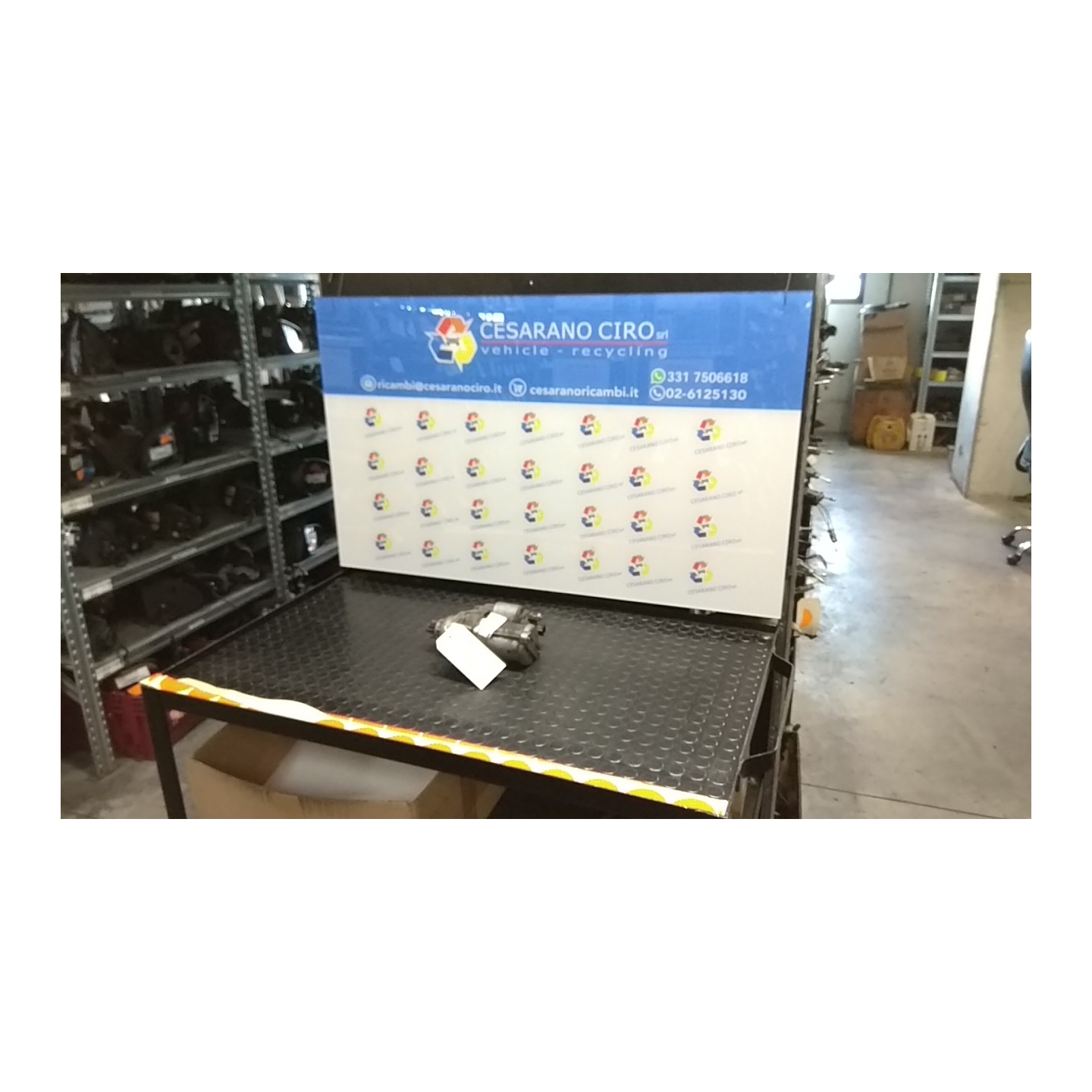 MOTORINO AVVIAMENTO 1,1KW BOSCH ROTAZ. 028 SEAT MII (KF1) (03/12-01/20) CHY 02M911021HX