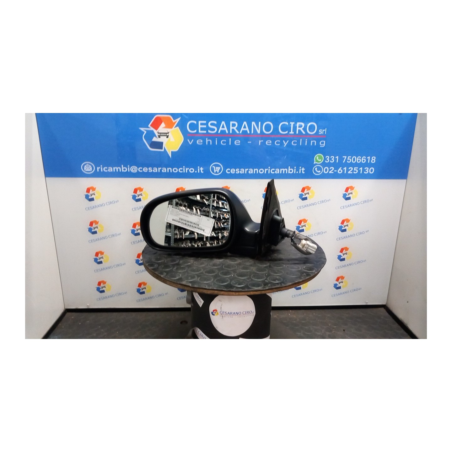 RETROVISORE EST. REGOLAZ. ELETTR. SX. 036 HONDA CIVIC 5 PORTE (12/94-03/02) D16Y3 76250ST3G11
