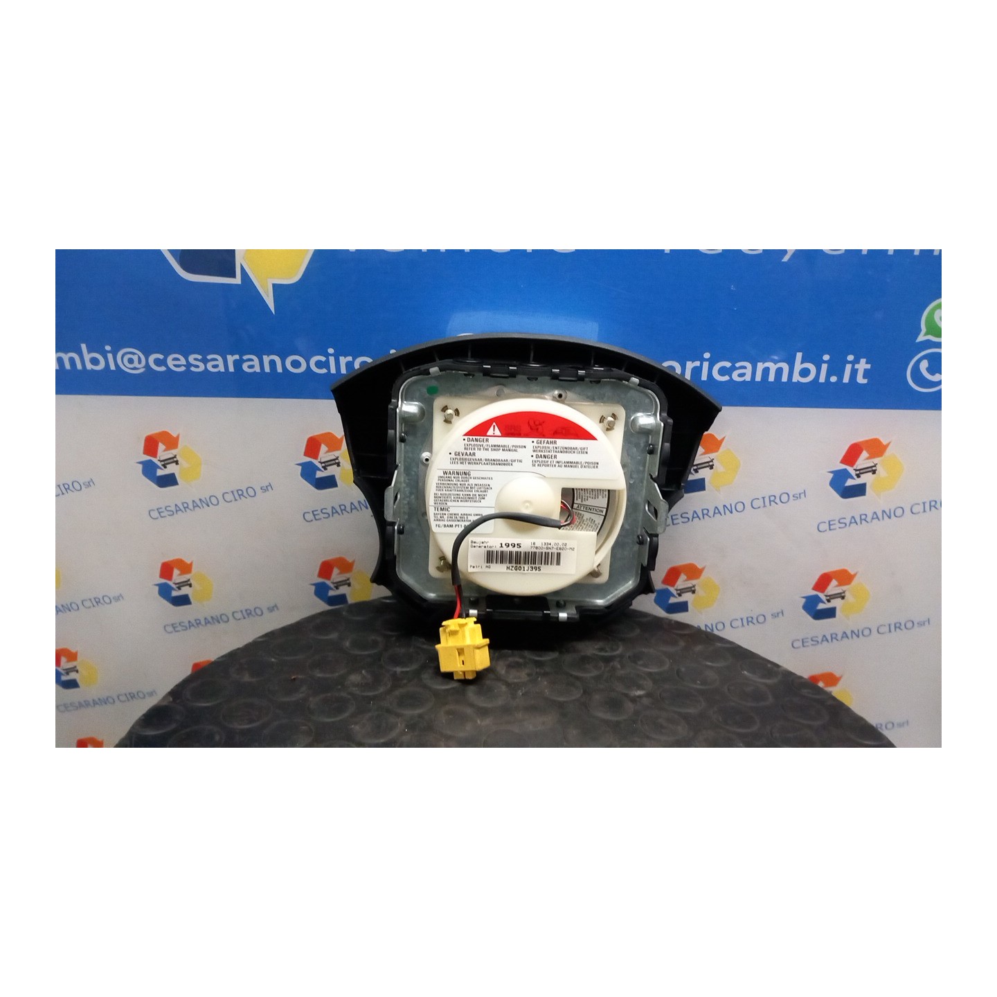 DISPOSITIVO AIRBAG LATO GUIDA 048 HONDA CIVIC 5 PORTE (12/94-03/02) D16Y3 06770ST3E81ZA