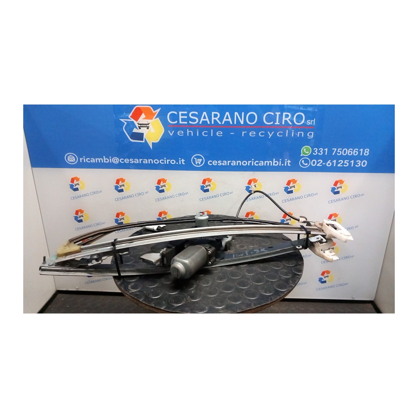 ALZACRISTALLO ELETTR. PORTA POST. T. 09491 C/MOTORINO SX. 051 CITROEN XSARA (10/00-12/05) 8HZ 922354