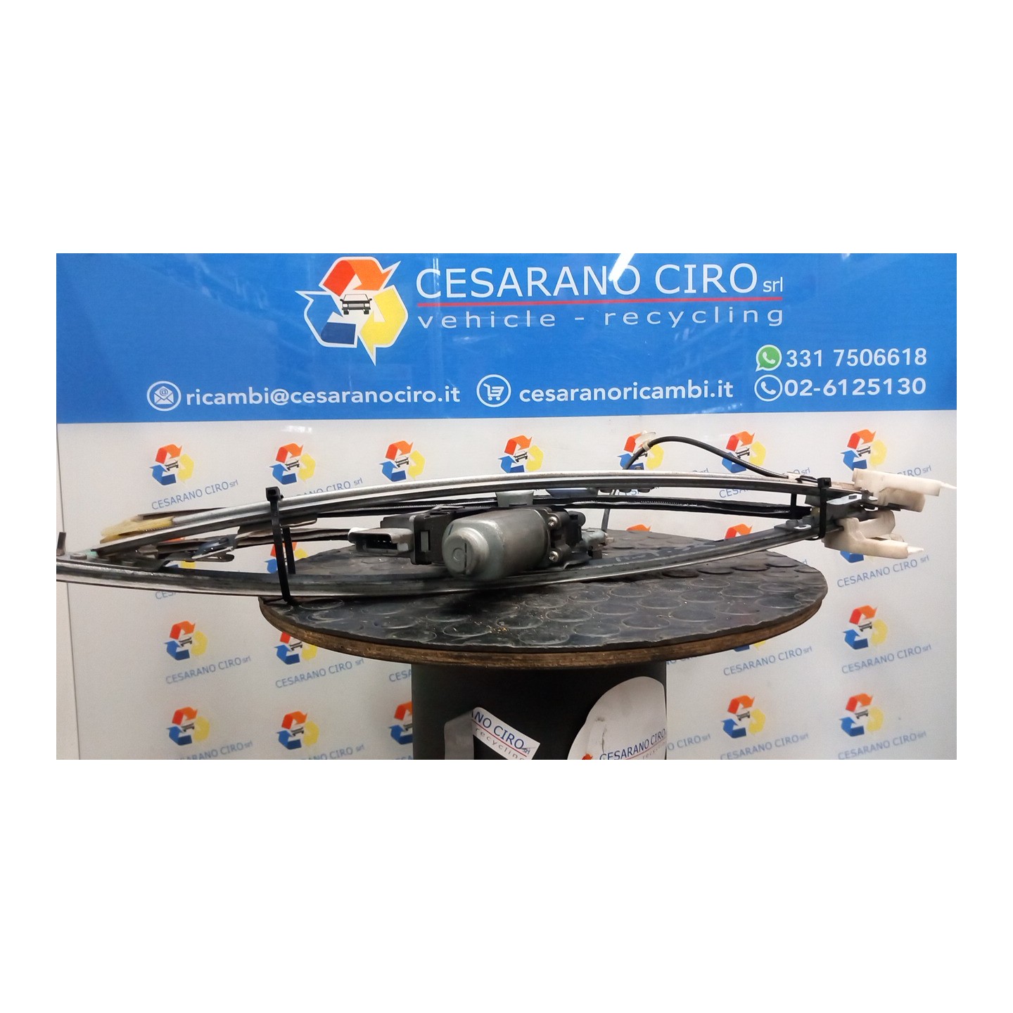 ALZACRISTALLO ELETTR. PORTA POST. T. 09491 C/MOTORINO SX. 051 CITROEN XSARA (10/00-12/05) 8HZ 922354