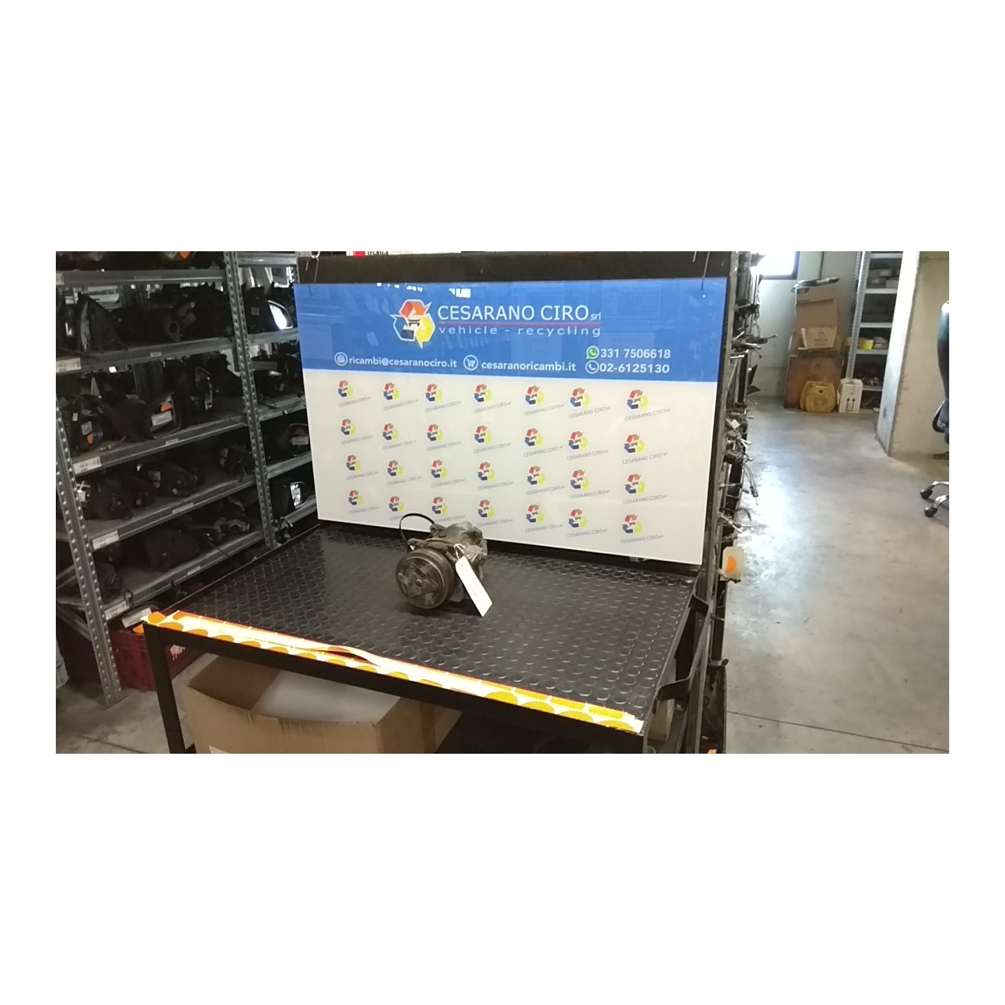 COMPRESSORE A/C 031 LANCIA PHEDRA (TC) (06/02-01/11) 4HW 9800859180