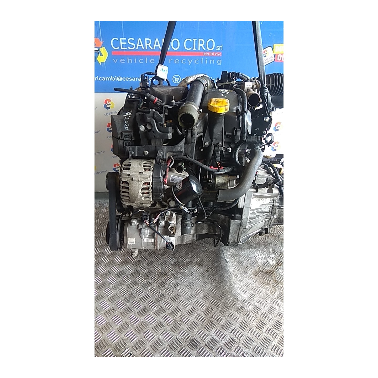 MOTORE SEMICOMPL. 060 RENAULT MEGANE 3A SERIE (02/12-09/14) K9KA6 100014420R