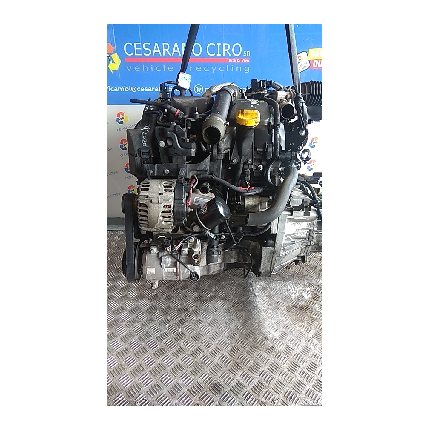 MOTORE SEMICOMPL. 060 RENAULT MEGANE 3A SERIE (02/12-09/14) K9KA6 100014420R