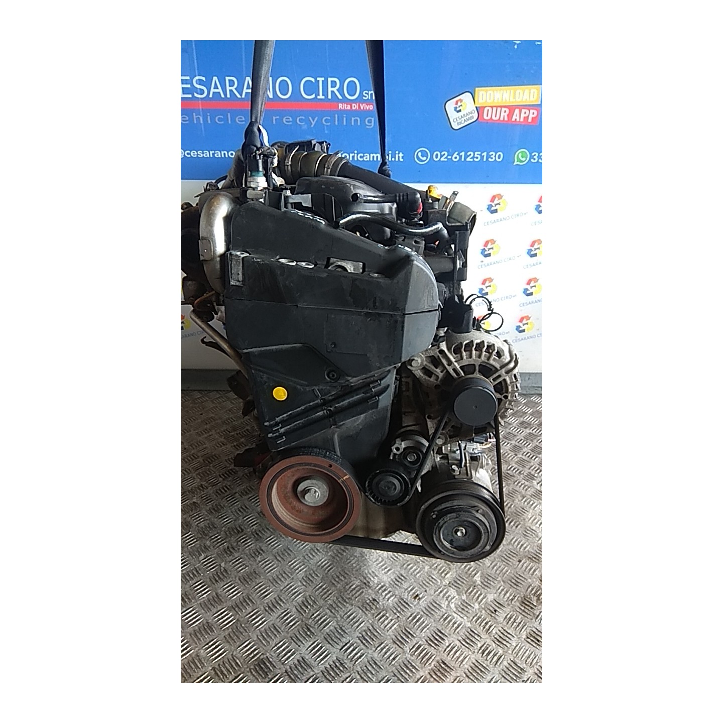 MOTORE SEMICOMPL. 060 RENAULT MEGANE 3A SERIE (02/12-09/14) K9KA6 100014420R