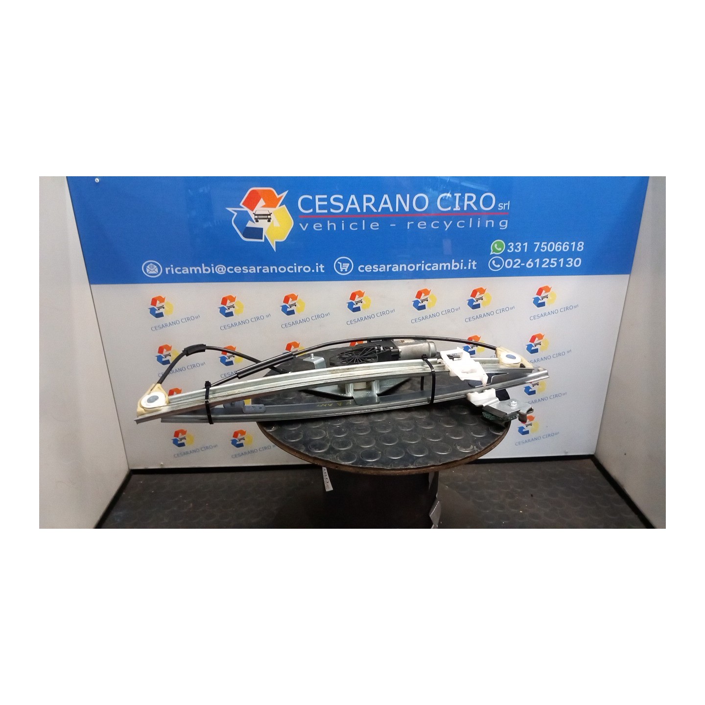 ALZACRISTALLO ELETTR. PORTA ANT. DX. 066 CITROEN C3 PICASSO (02/09-02/18) 9HP 9222FZ