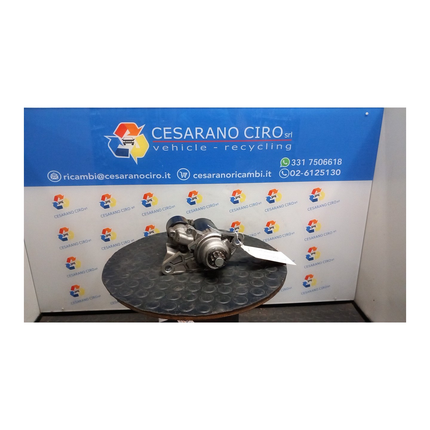 MOTORINO AVVIAMENTO 085 VOLKSWAGEN POLO (9N) (10/01-03/05) AZQ 02T911023G