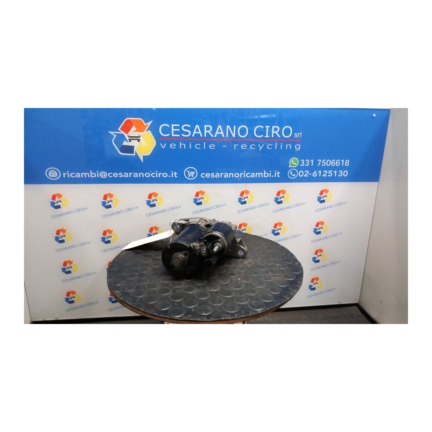 MOTORINO AVVIAMENTO 085 VOLKSWAGEN POLO (9N) (10/01-03/05) AZQ 02T911023G
