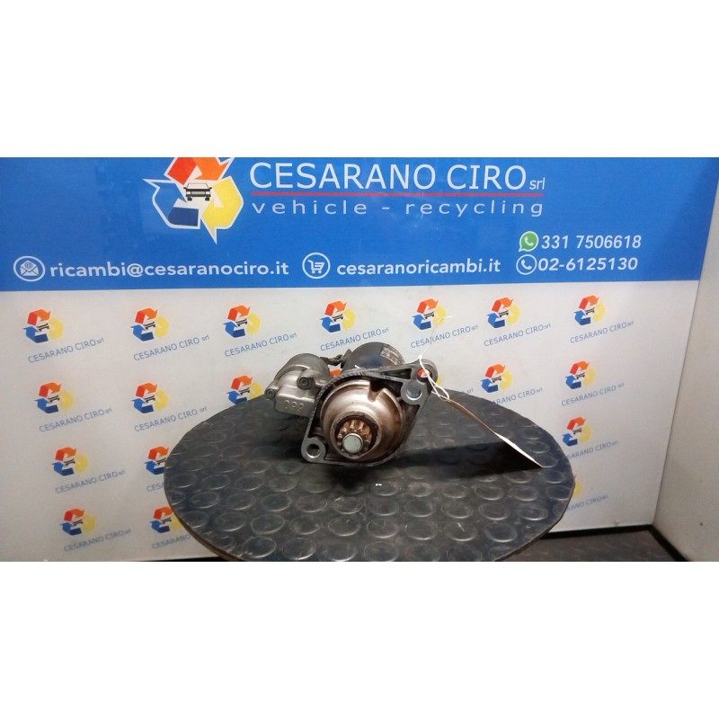 MOTORINO AVVIAMENTO 1,0 KW BOSCH 089 VOLKSWAGEN GOLF (5K/AJ) (09/08-) CAY 02T911023M