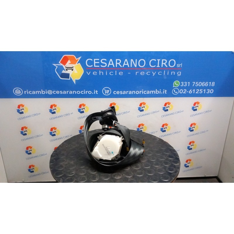 CINTURA DI SICUREZZA ANT. DX. 034 ALFA ROMEO GIULIETTA (X7) (03/10-10/13) 940A3000 156101395