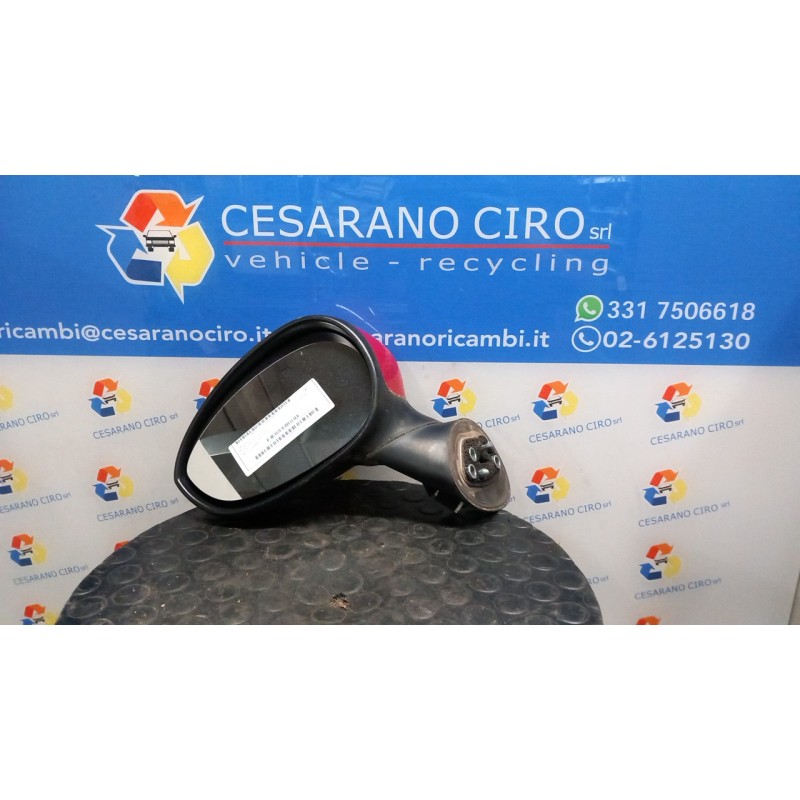 RETROVISORE EST. REGOLAZ. ELETTR. SX. 069 FIAT 500 (3P) (07/07-01/15) 169A4000 735600594