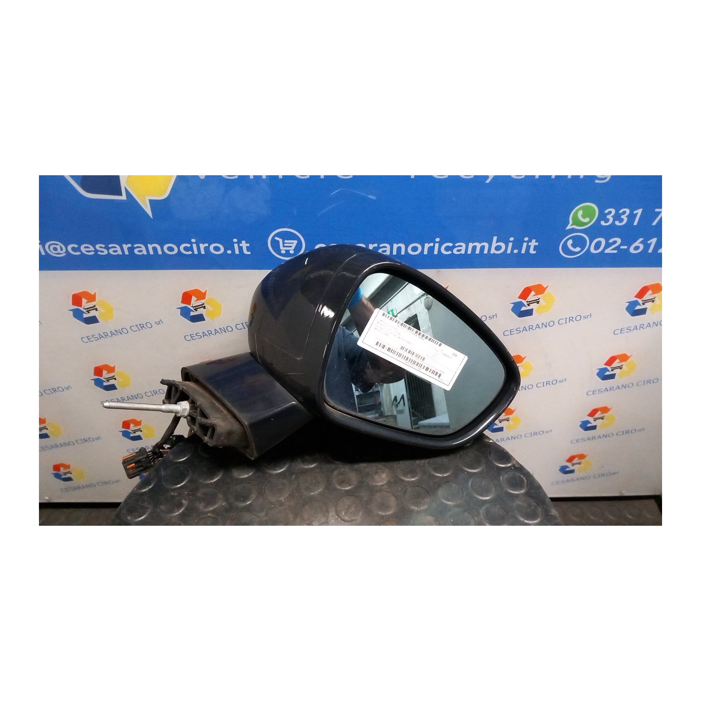 RETROVISORE EST. REGOLAZ. ELETTR. RIPIEGHEVOLE ELET. DX. 069 CITROEN C5 (X7) (02/08-) 9H05 8153SK