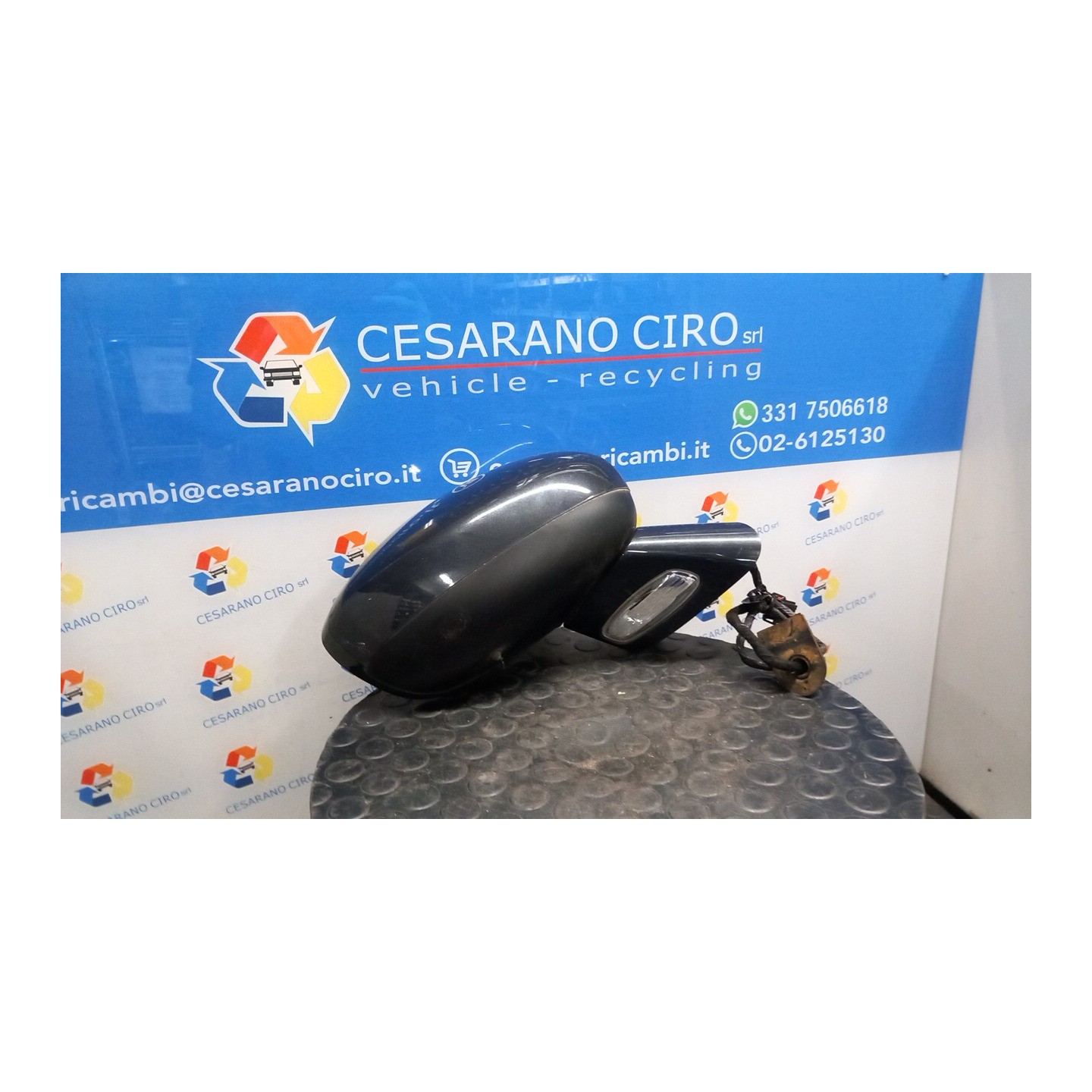 RETROVISORE EST. REGOLAZ. ELETTR. RIPIEGHEVOLE ELET. DX. 069 CITROEN C5 (X7) (02/08-) 9H05 8153SK