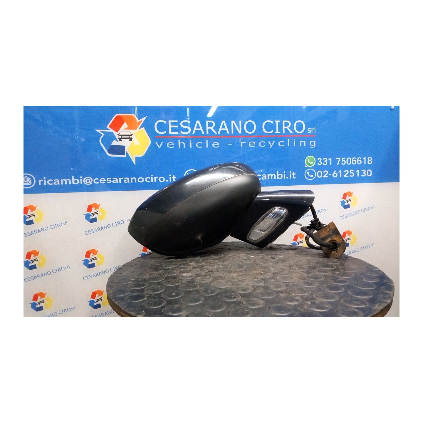 RETROVISORE EST. REGOLAZ. ELETTR. RIPIEGHEVOLE ELET. DX. 069 CITROEN C5 (X7) (02/08-) 9H05 8153SK