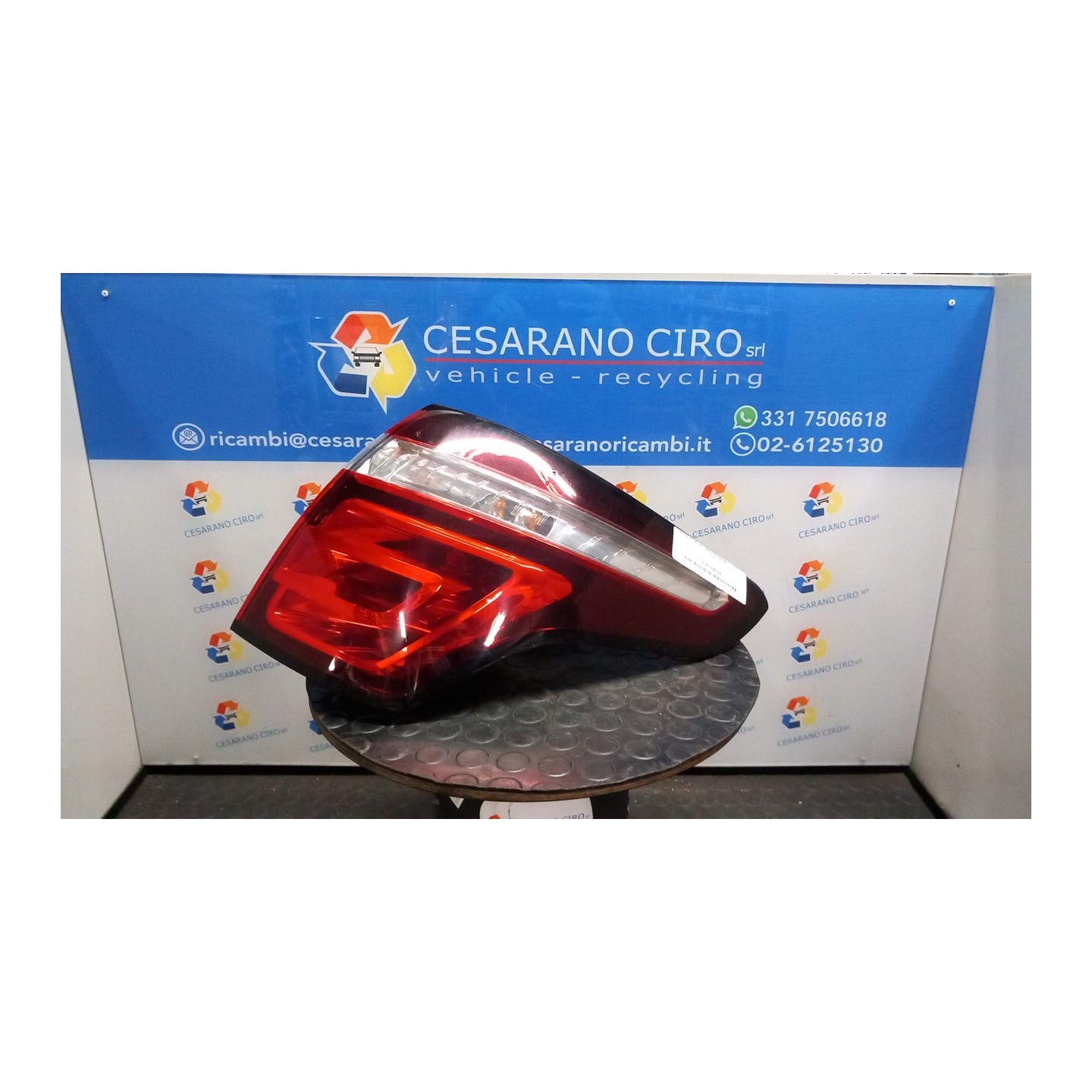 FANALE POST. PARTE EST. DX. 070 CITROEN C4 PICASSO (09/06-08/13) 6FY 6351CA
