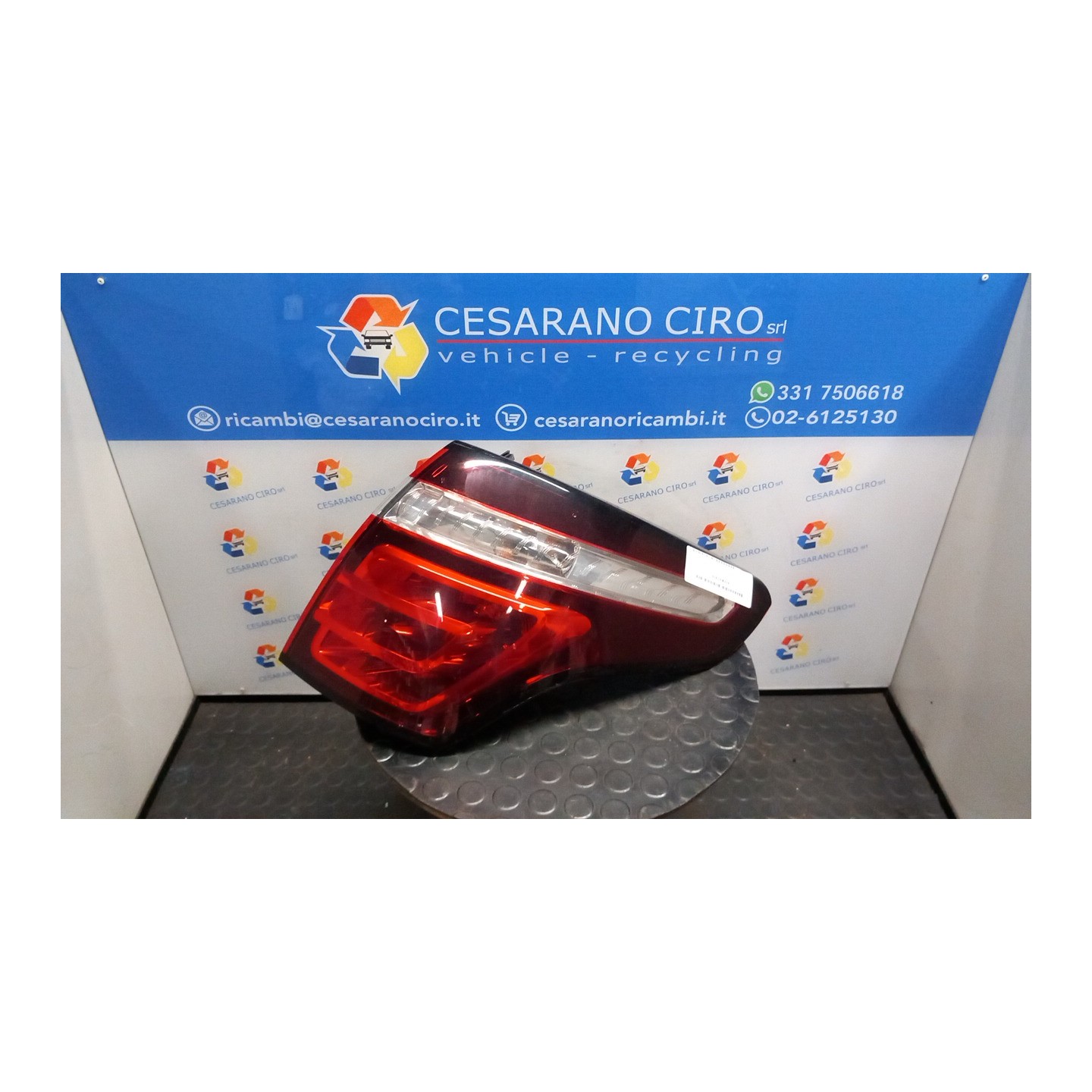 FANALE POST. PARTE EST. DX. 070 CITROEN C4 PICASSO (09/06-08/13) 6FY 6351CA