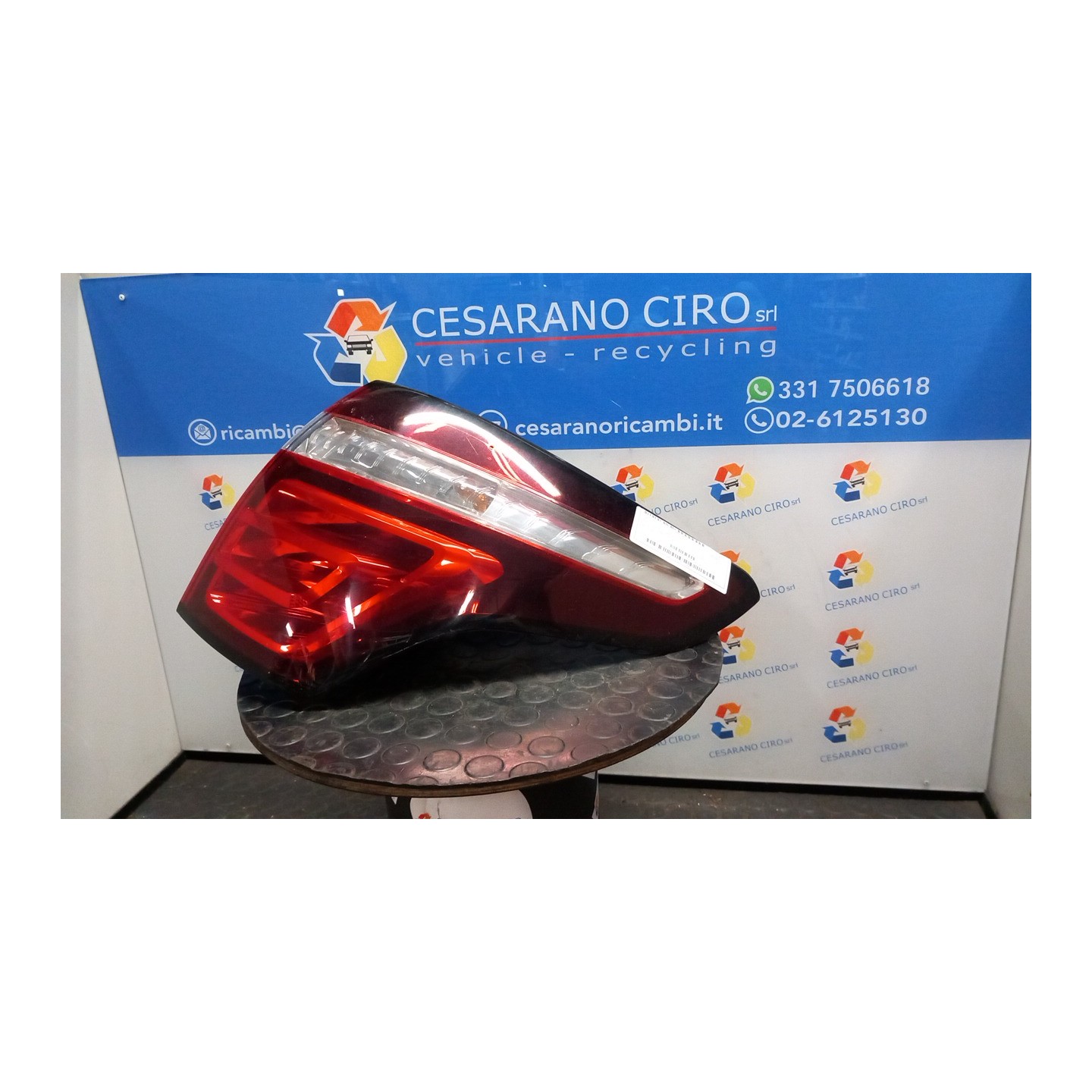 FANALE POST. PARTE EST. DX. 070 CITROEN C4 PICASSO (09/06-08/13) 6FY 6351CA