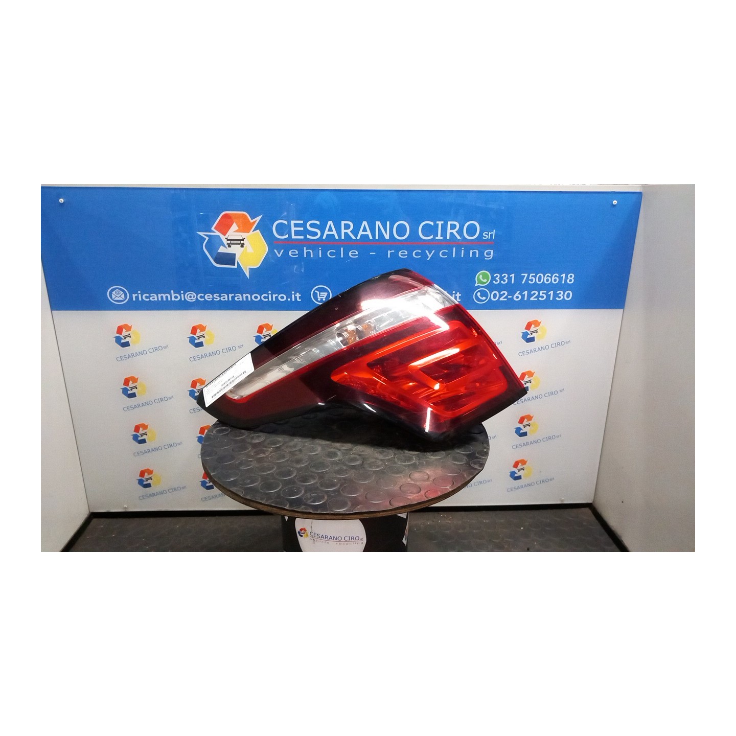 FANALE POST. PARTE EST. SX. 071 CITROEN C4 PICASSO (09/06-08/13) 6FY 6350CA