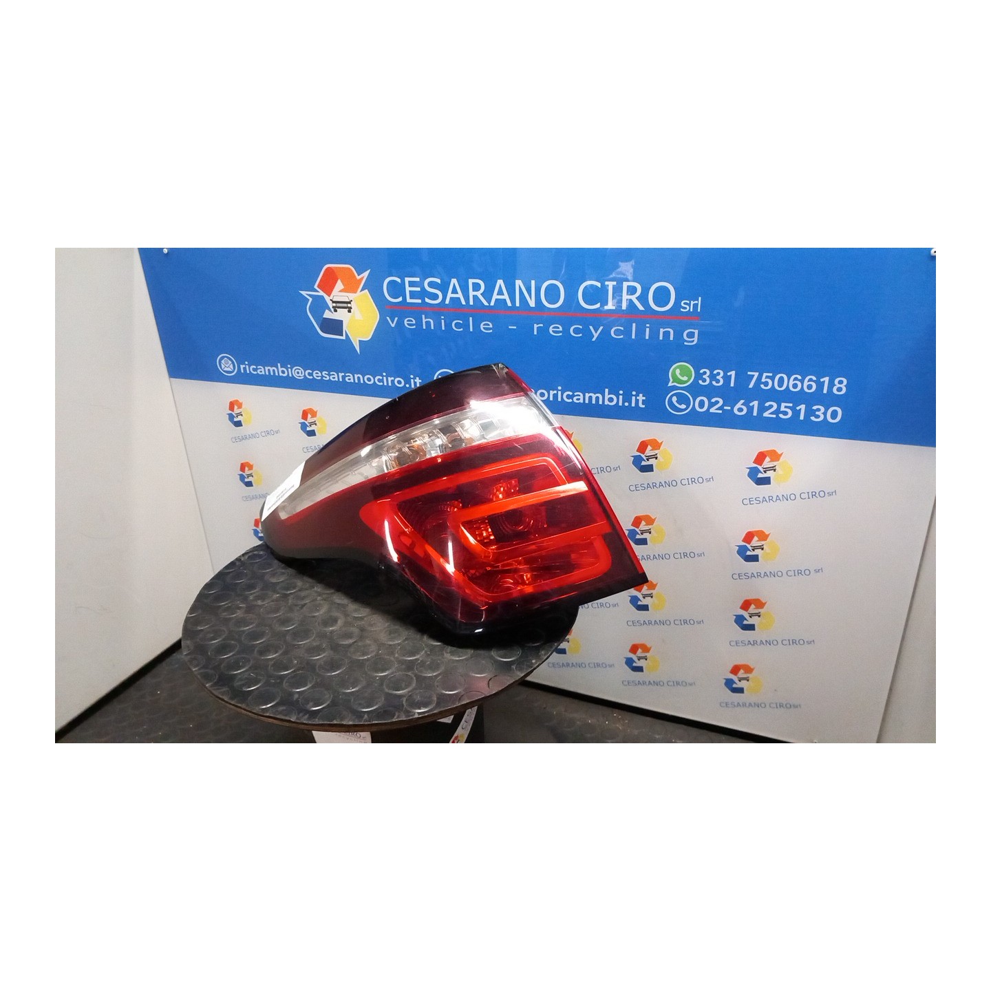 FANALE POST. PARTE EST. SX. 071 CITROEN C4 PICASSO (09/06-08/13) 6FY 6350CA