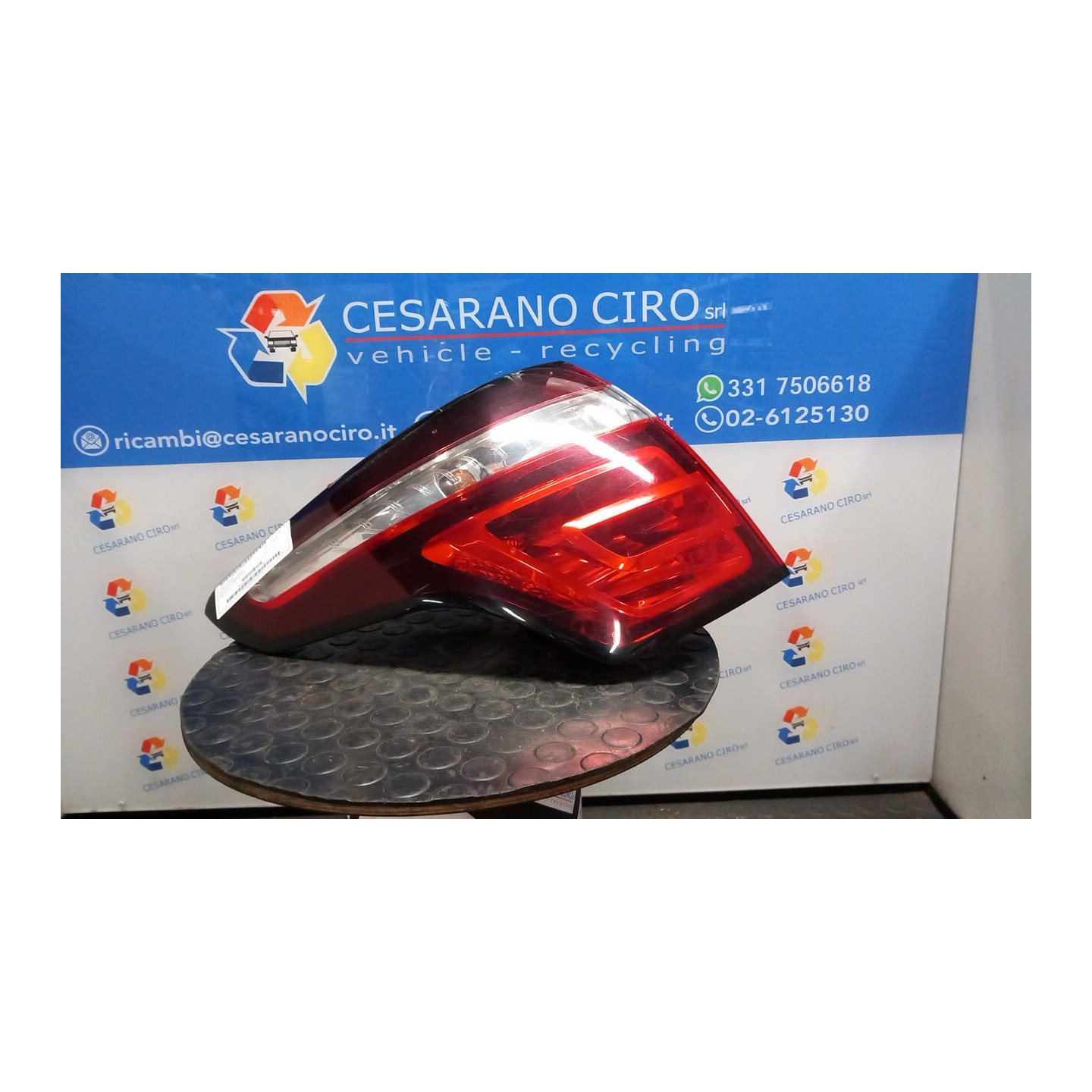 FANALE POST. PARTE EST. SX. 071 CITROEN C4 PICASSO (09/06-08/13) 6FY 6350CA