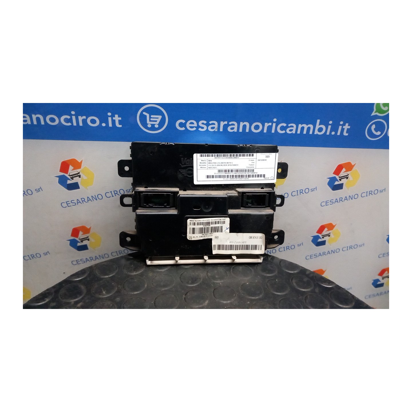 BLOCCO COMANDO CLIMATIZZAZIONE 017 MINI MINI (R56 LCI) (08/10-06/14) N47C16A 64113456812