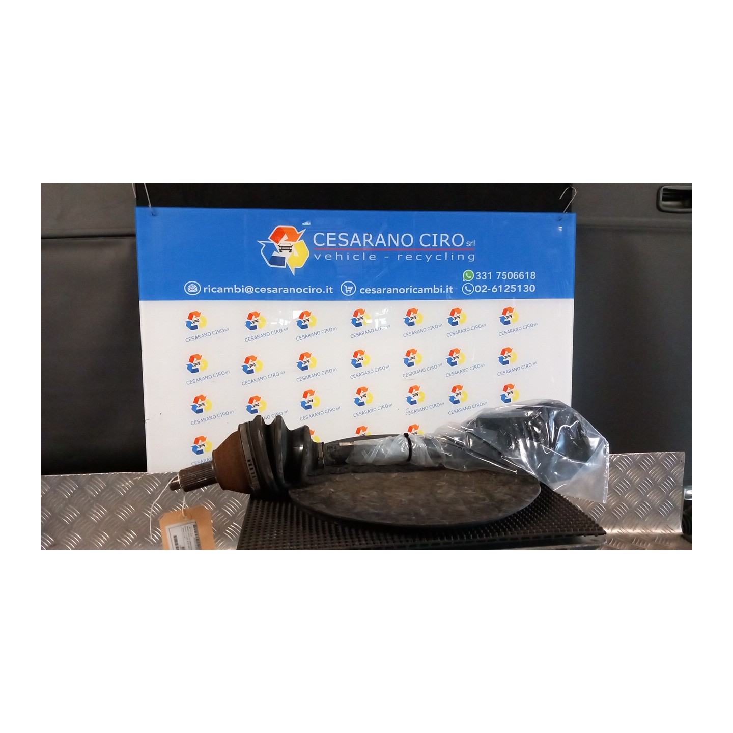 SEMIALBERO ANT. COMPL. SX. 058 SEAT IBIZA (6J) (05/08-03/13) CGP 6R0407761
