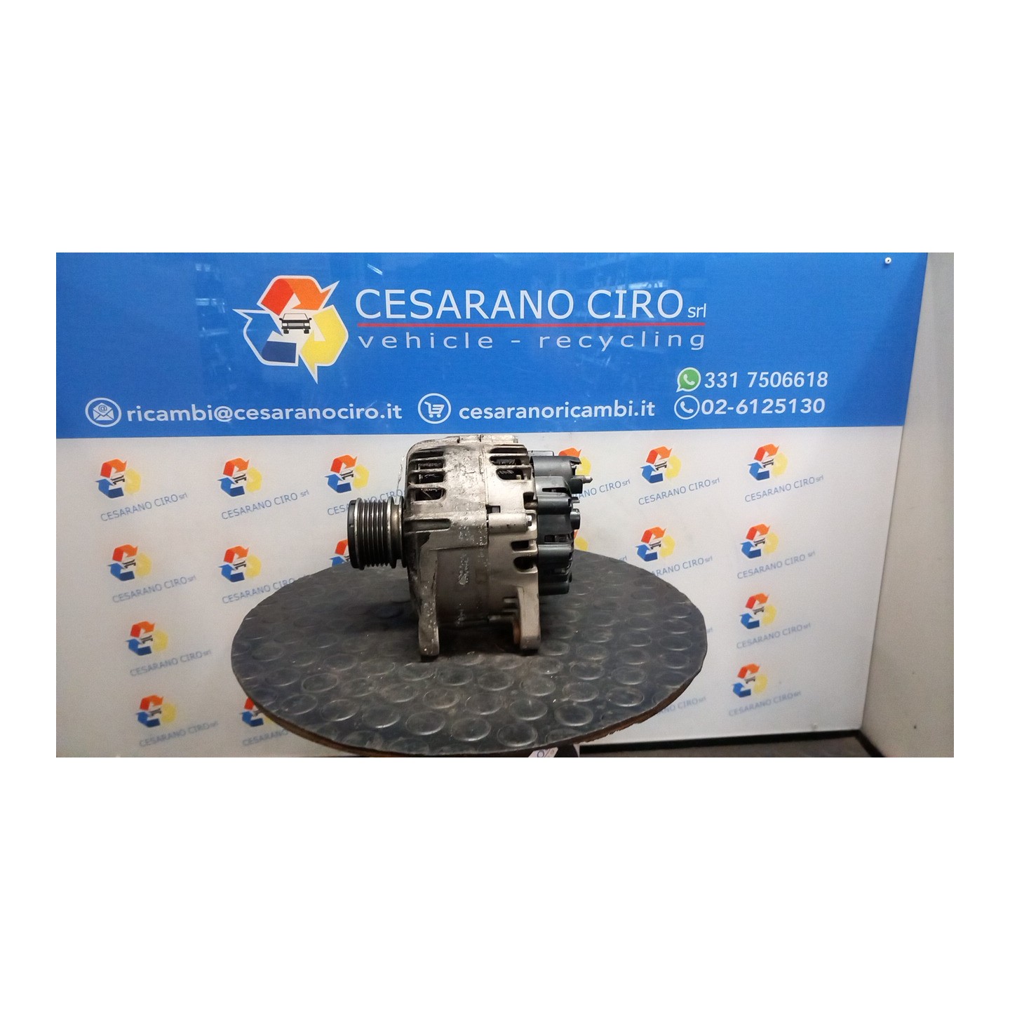 ALTERNATORE 150AMP 060 RENAULT SCENIC 3A SERIE (04/09-10/13) K9KA6 231000027R