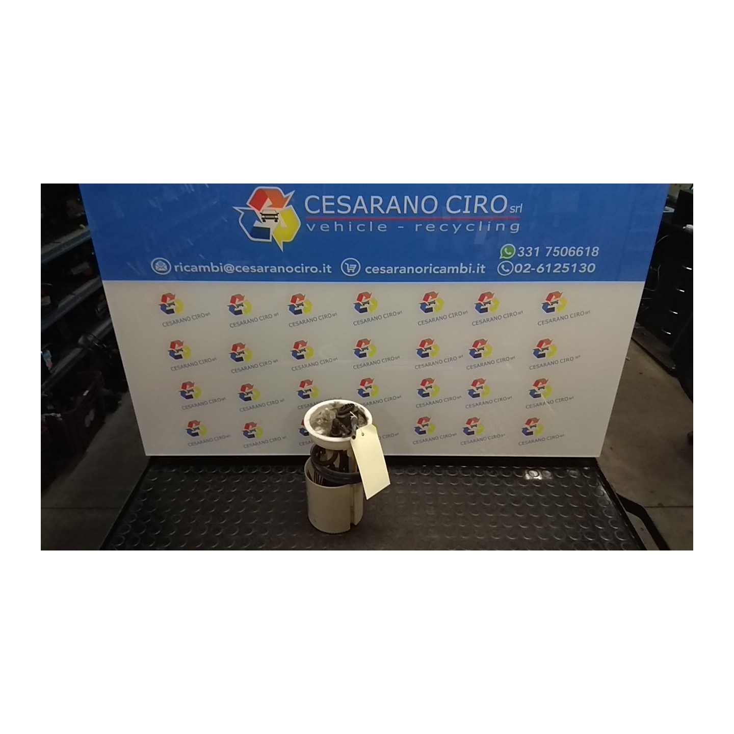 POMPA CARBURANTE C/TRASDUTTORE (GALLEGGIANTE) 044 VOLKSWAGEN POLO (6R) (05/09-) CGP 6R0919051M