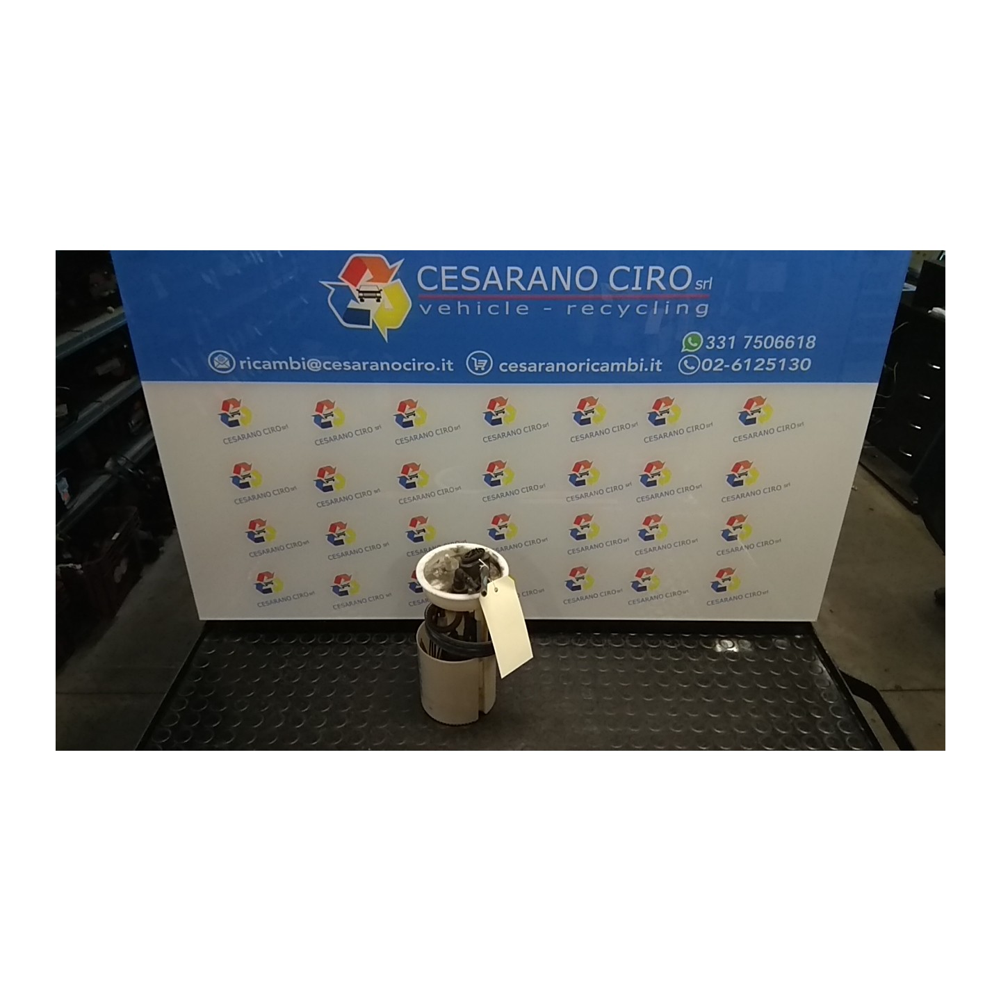 POMPA CARBURANTE C/TRASDUTTORE (GALLEGGIANTE) 044 VOLKSWAGEN POLO (6R) (05/09-) CGP 6R0919051M