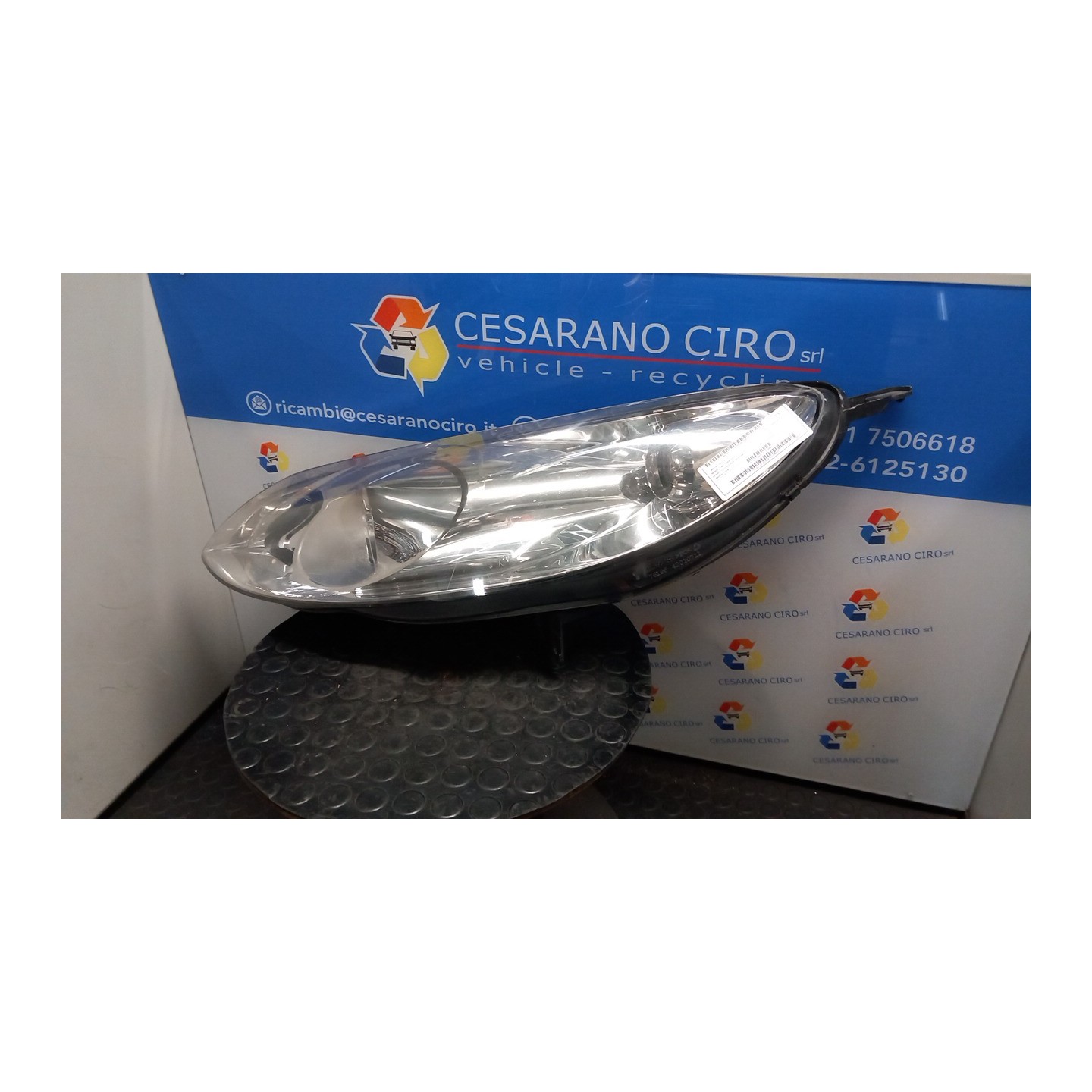 PROIETTORE SX. 016 PEUGEOT 407 (03/04-03/12) RHF 620890