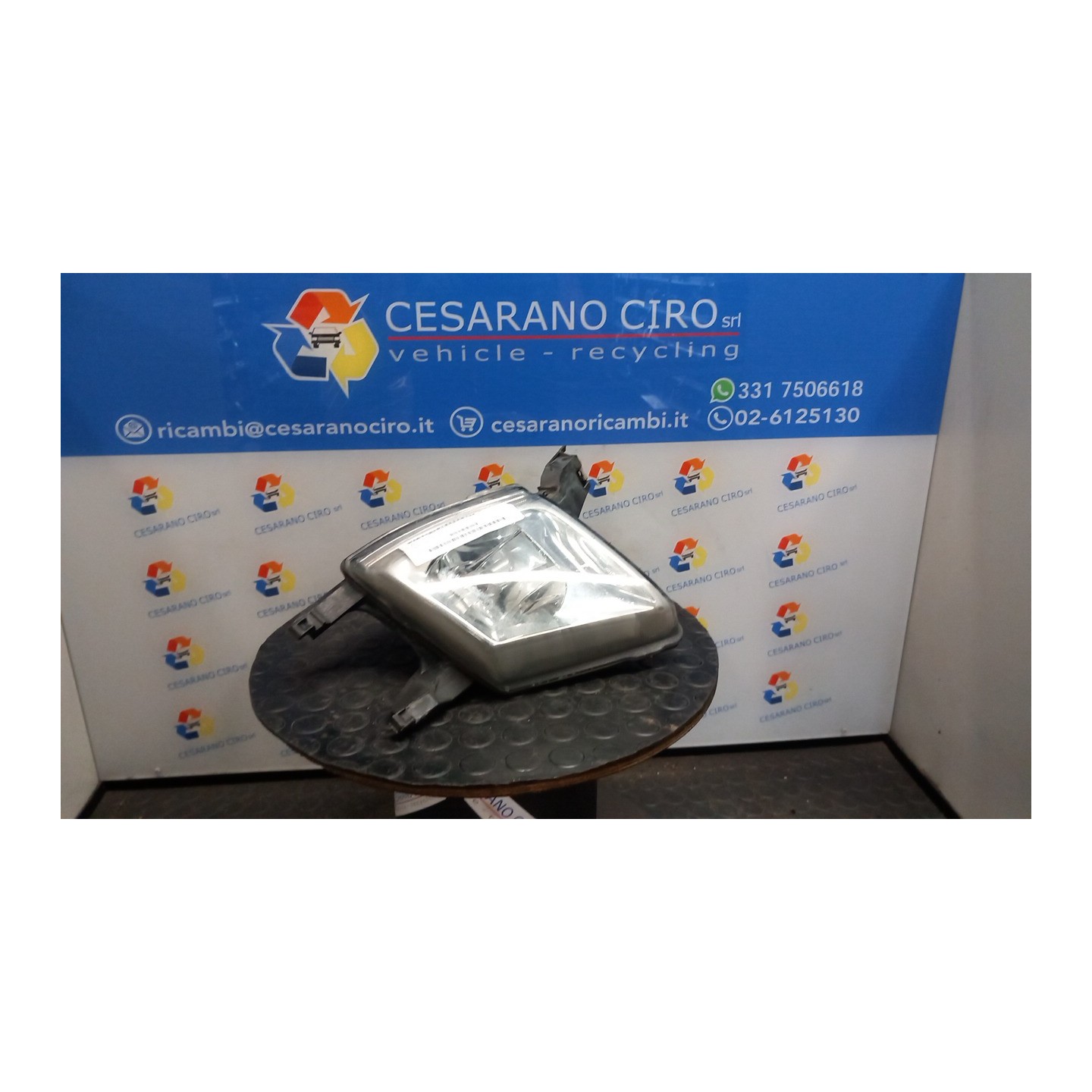 PROIETTORE FENDINEBBIA SX. 017 PEUGEOT 407 (03/04-03/12) RHF 620836