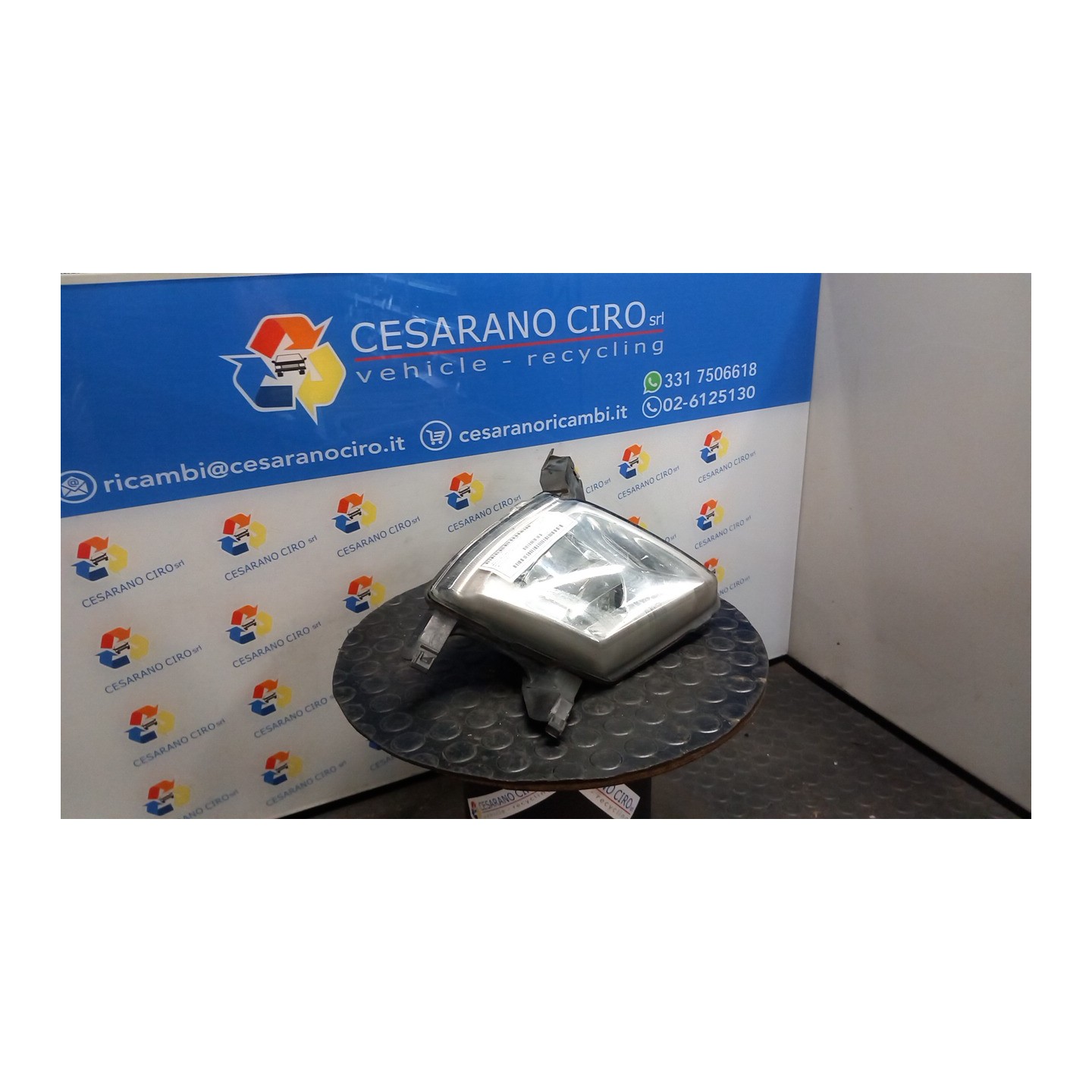 PROIETTORE FENDINEBBIA SX. 017 PEUGEOT 407 (03/04-03/12) RHF 620836