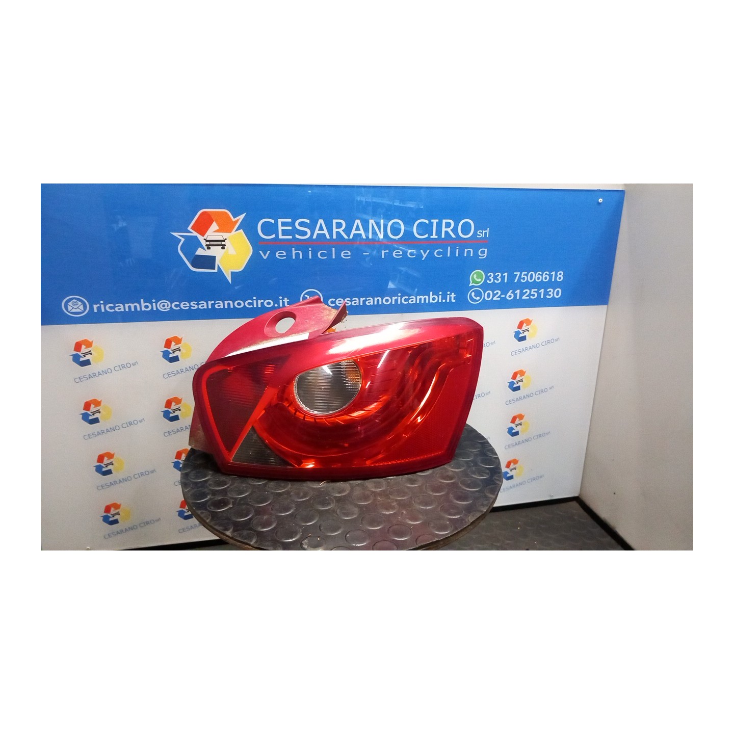 FANALE POST. DX. 029 SEAT IBIZA (6J) (05/08-03/13) CGP 6J4945096H