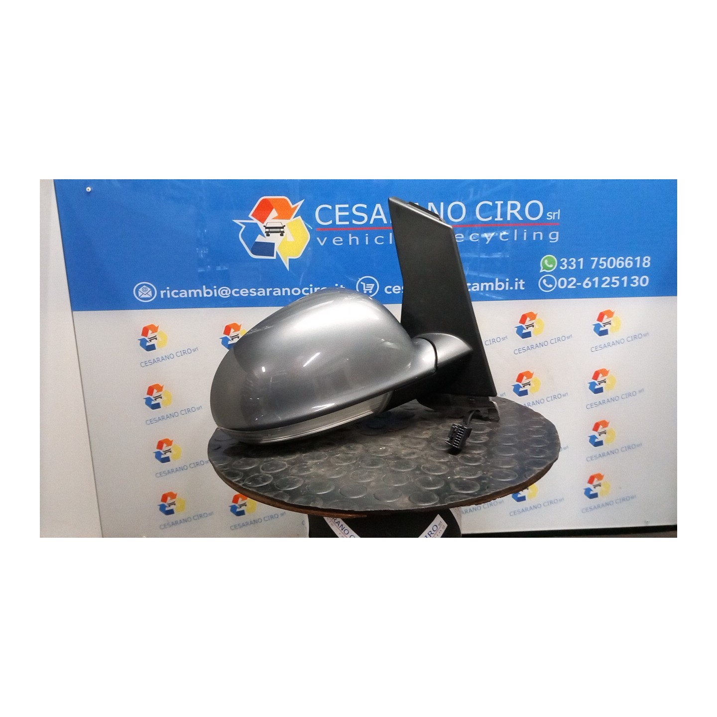 RETROVISORE EST. REGOLAZ. ELETTR. DX. 031 VOLKSWAGEN GOLF PLUS (02/09-) CBD 5M1857508AS9B9