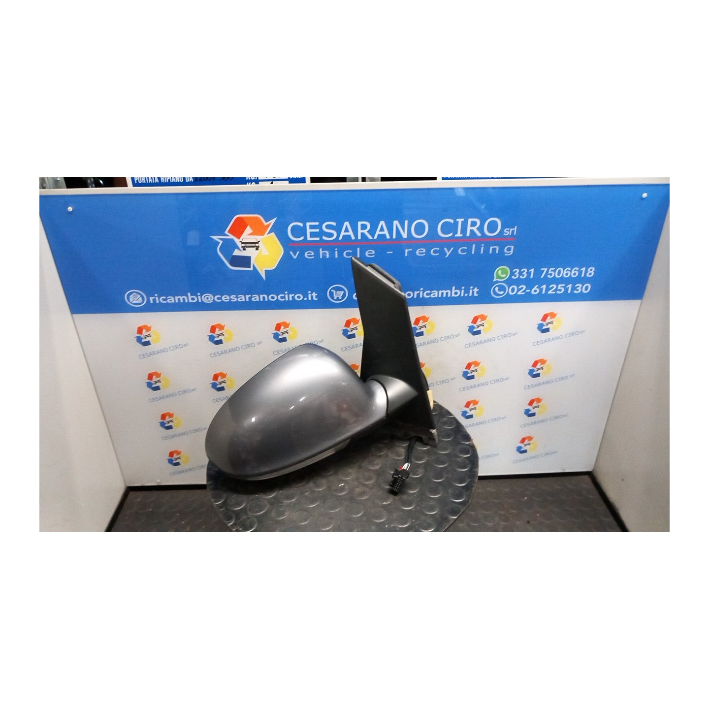 RETROVISORE EST. REGOLAZ. ELETTR. DX. 031 VOLKSWAGEN GOLF PLUS (02/09-) CBD 5M1857508AS9B9