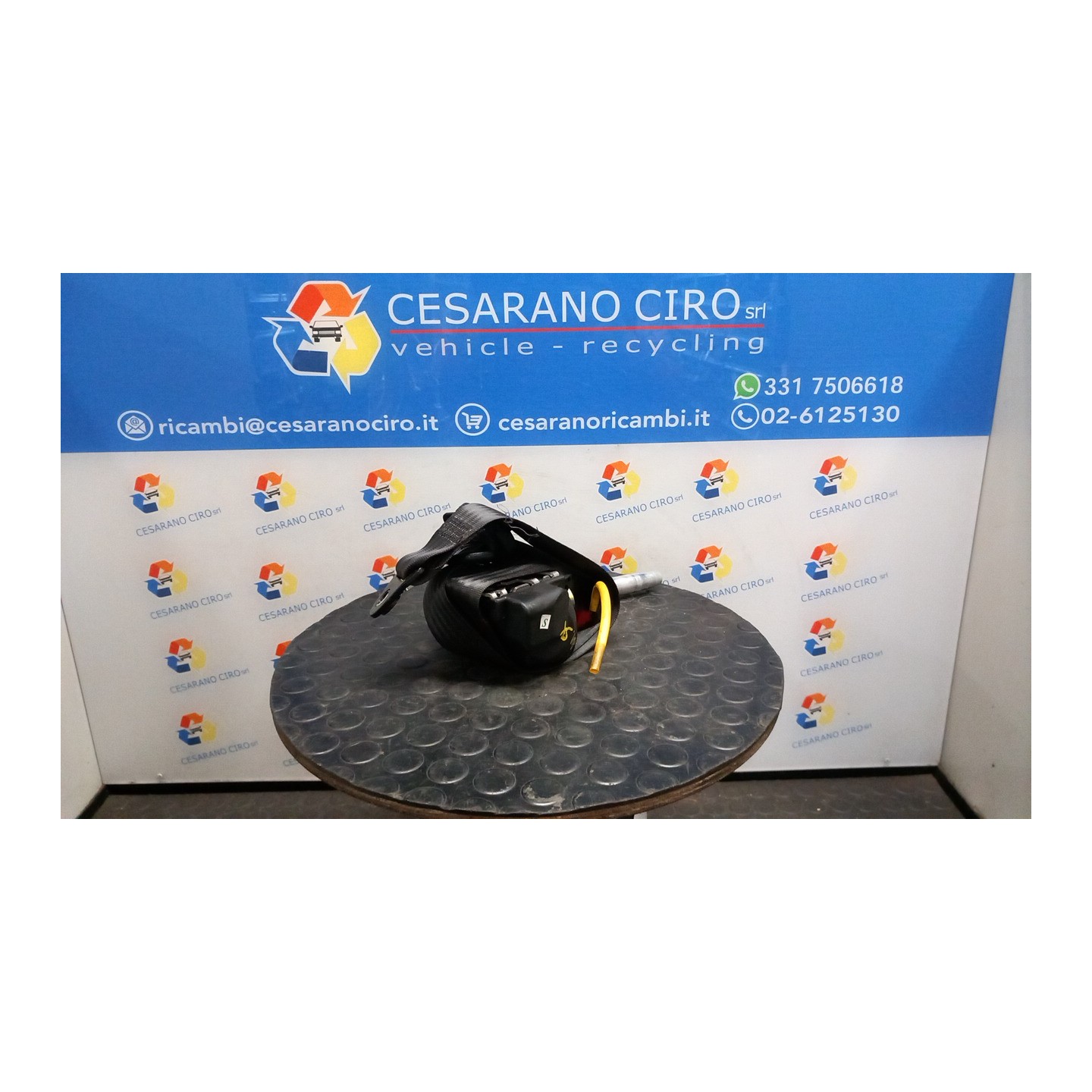 CINTURA DI SICUREZZA ANT. SX. 034 ALFA ROMEO 166 (W9) (10/03-03/06) 841G000 156017434