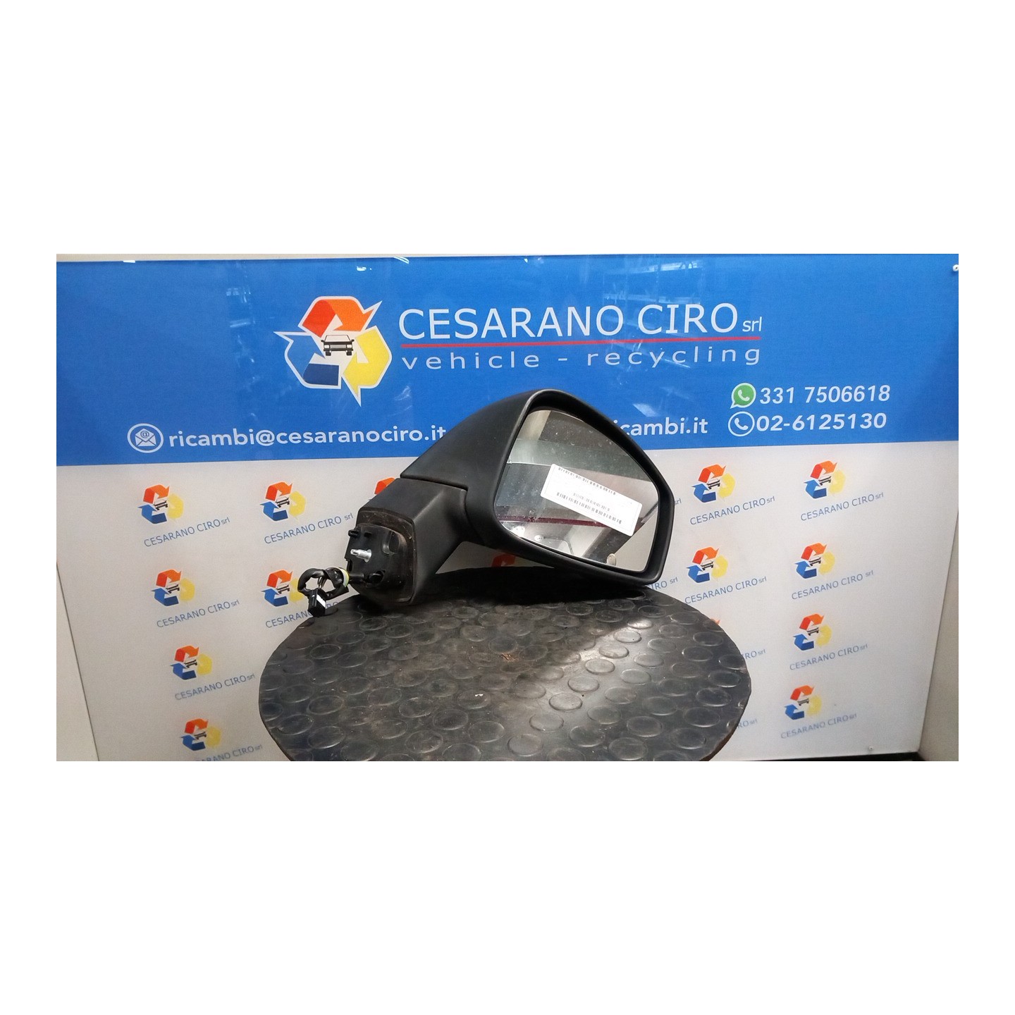 RETROVISORE EST. REGOLAZ. ELETTR. DX. 038 RENAULT SCENIC 3A SERIE (04/09-10/13) K9KA6 963019850R