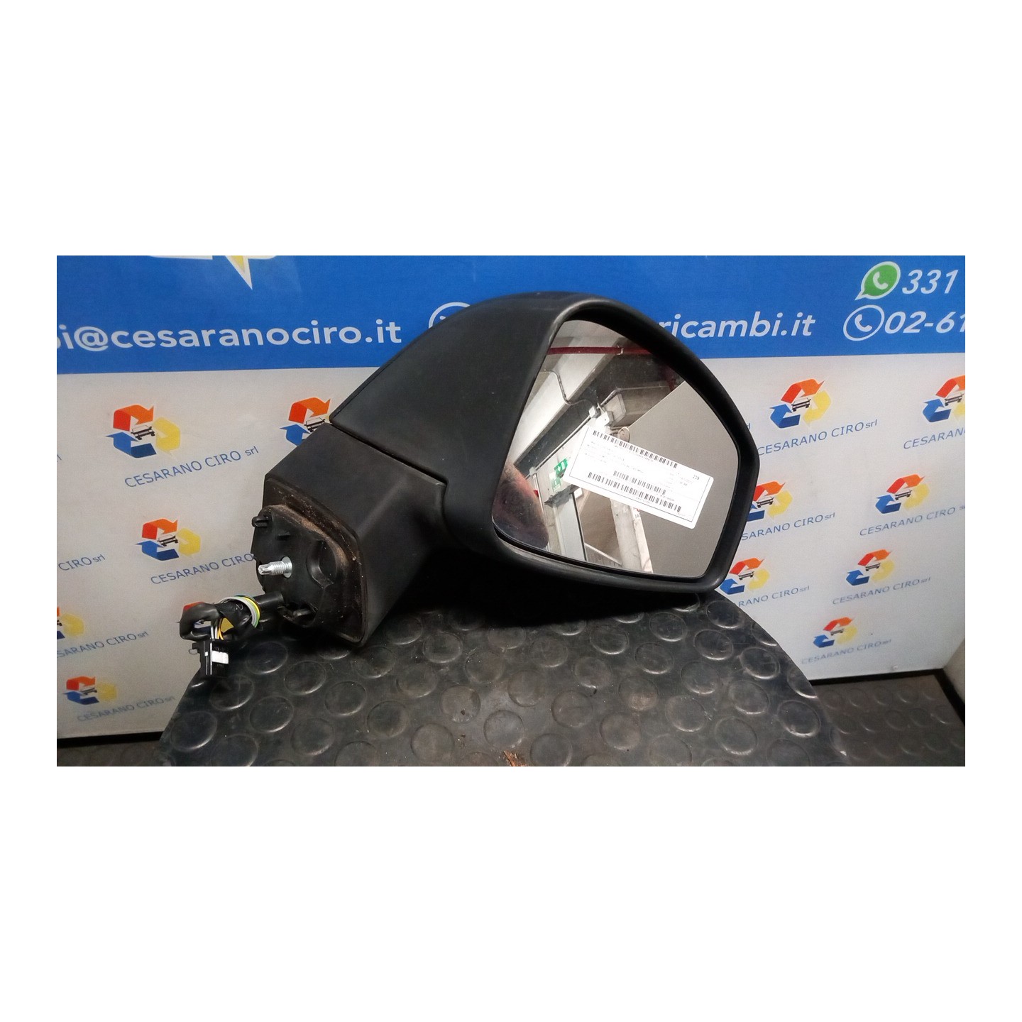 RETROVISORE EST. REGOLAZ. ELETTR. DX. 038 RENAULT SCENIC 3A SERIE (04/09-10/13) K9KA6 963019850R