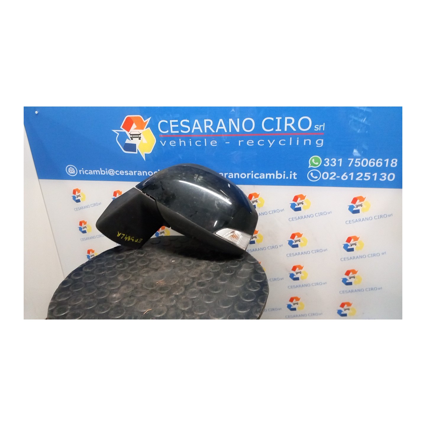 RETROVISORE EST. REGOLAZ. ELETTR. SX. 039 RENAULT SCENIC 3A SERIE (04/09-10/13) K9KA6 963021615R