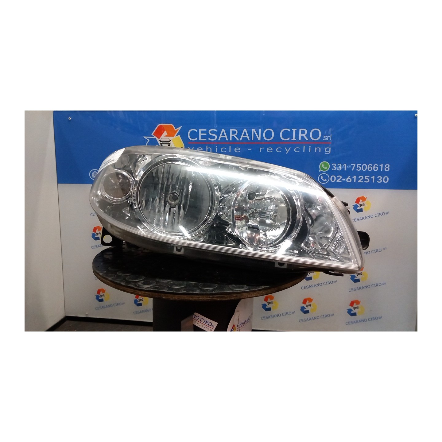 PROIETTORE DX. 054 FIAT PUNTO CLASSIC (2U) (01/07-12/1 188A4000 51760025