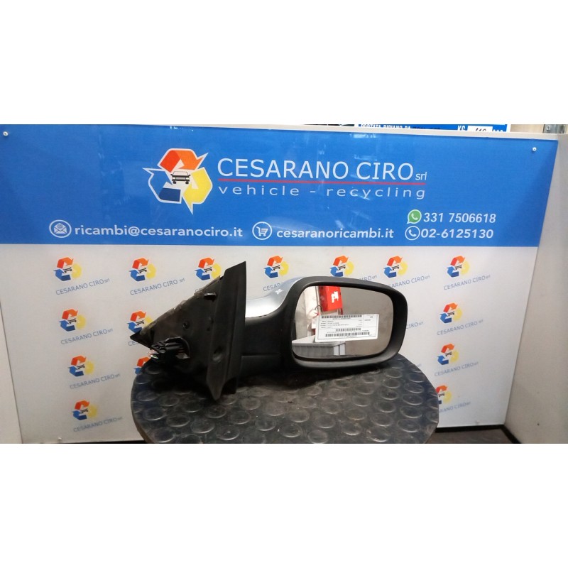 RETROVISORE EST. REGOLAZ. ELETTR. TIPO 3 - 4 DX. 057 RENAULT SCENIC 2A SERIE (06/03-08/09) K9KP7 7701068385